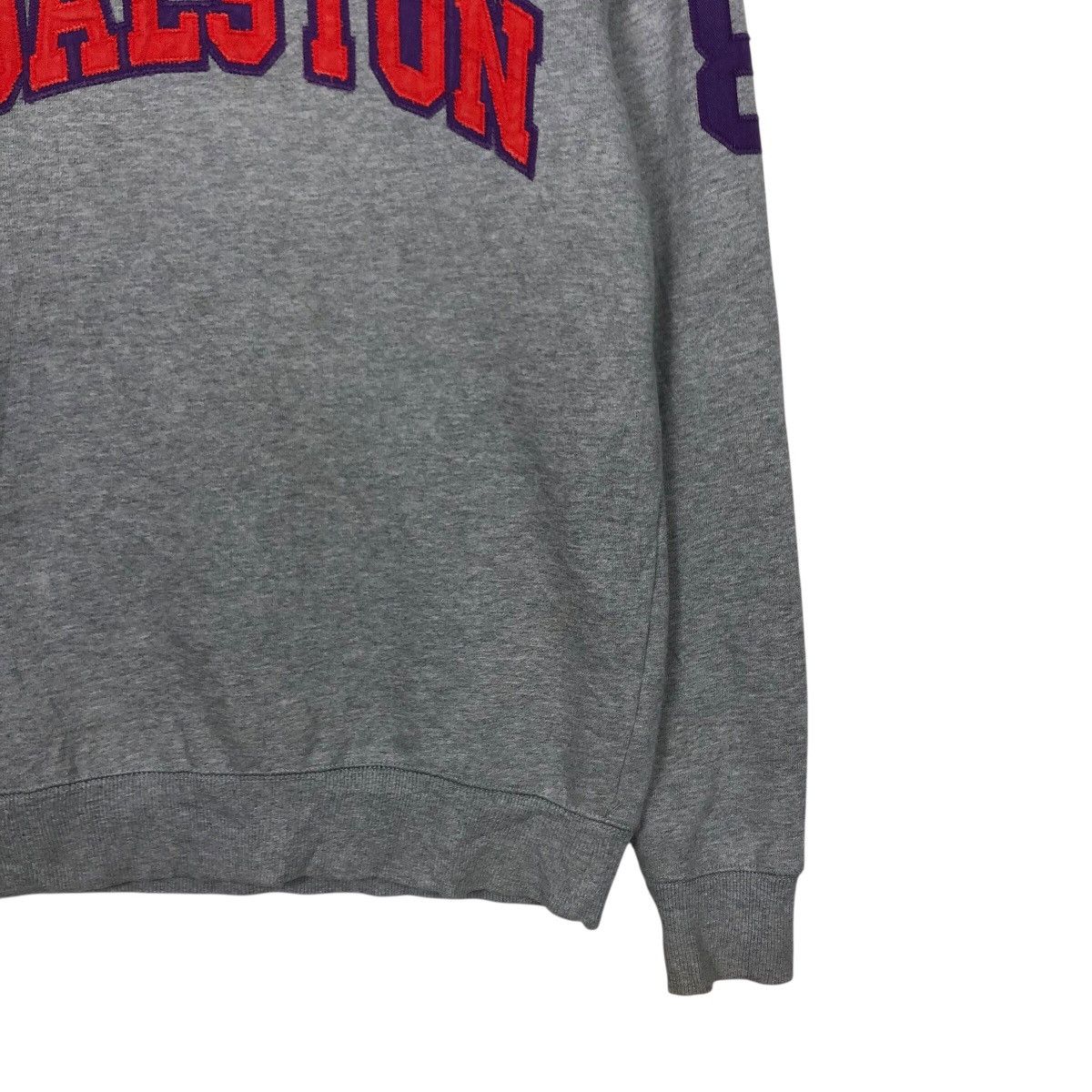 Japanese Brand 📌Rich Grey Vintage Sweatshirt Dalston Big Logo Spell Out Size US S / EU 44-46 / 1 - 6 Thumbnail