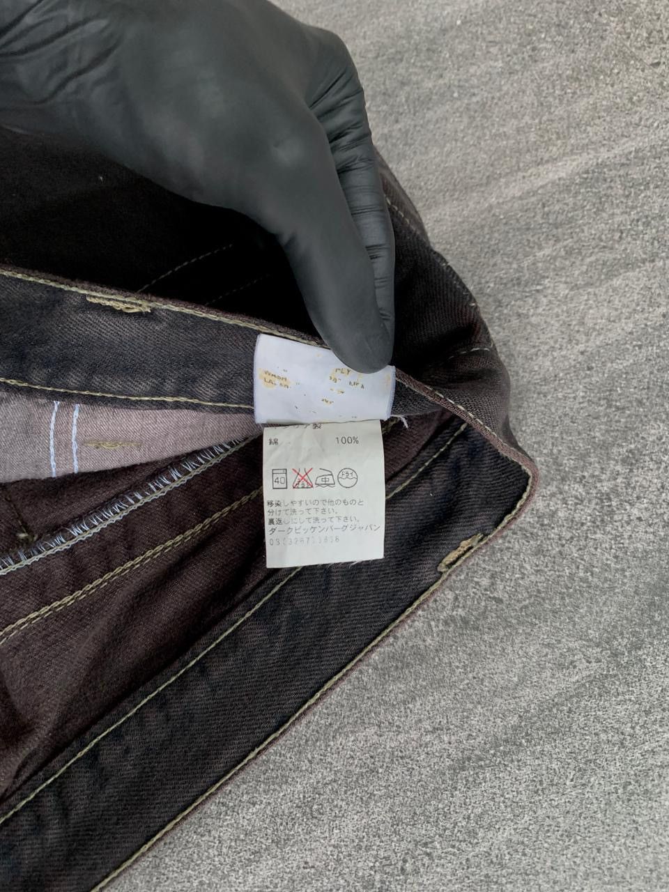 Dirk Bikkembergs FREE TAX! 90s Strap Denim Jeans Size US 30 / EU 46 - 12 Thumbnail