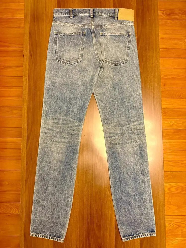 Celine Celine by Hedi 19SS Heavy Washed Straight Leg Denim-2507 Size US 28 / EU 44 - 3 Thumbnail