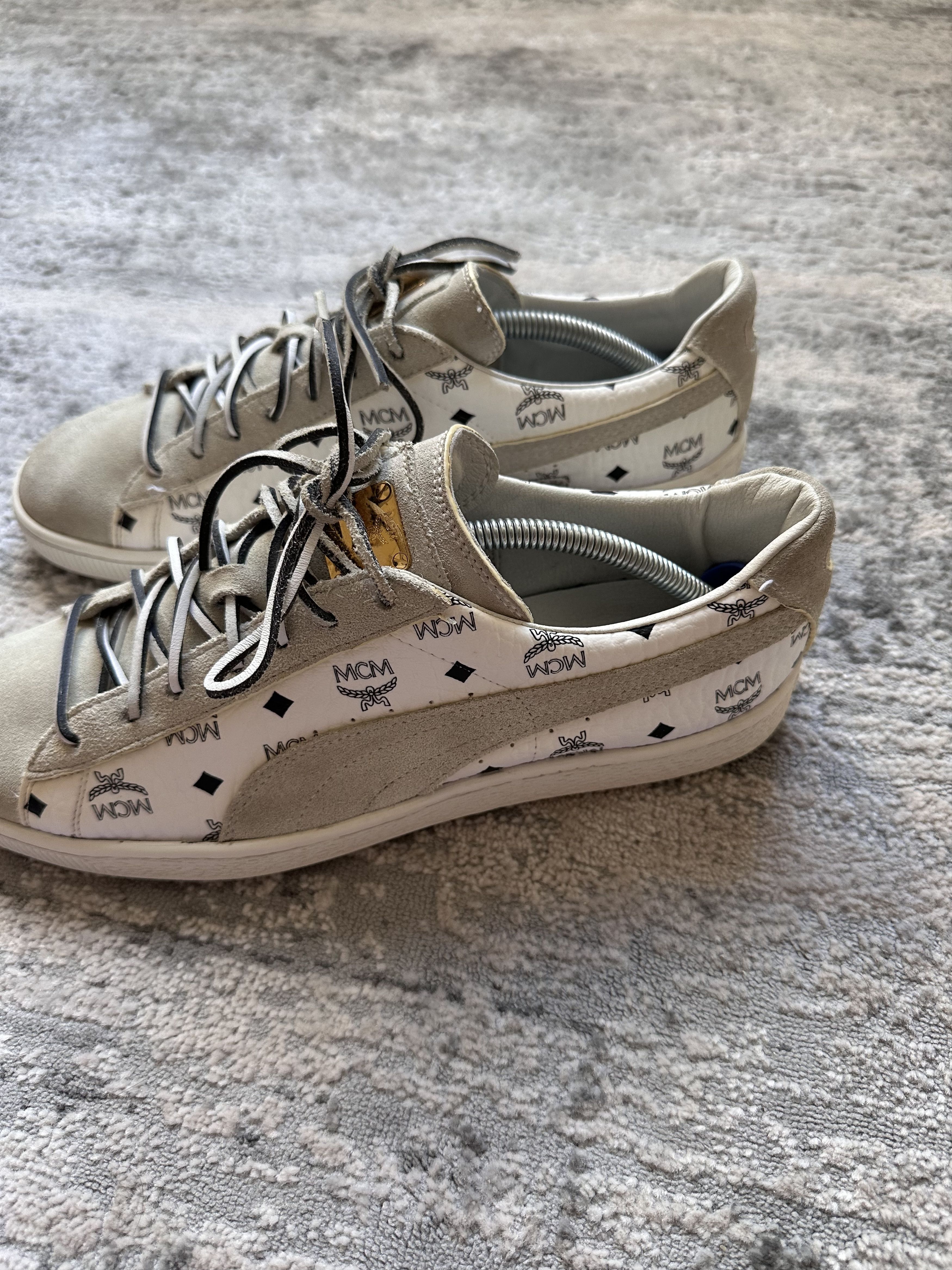 MCM × Puma Puma suede MCM shoes sneakers Size US 11 / EU 44 - 3 Thumbnail