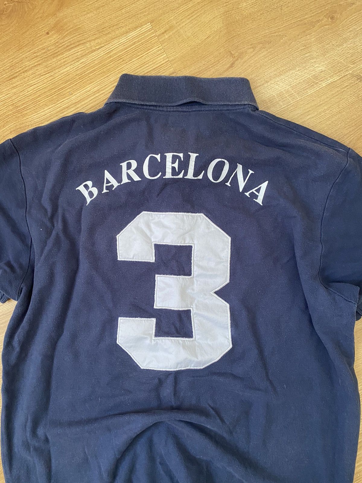 Japanese Brand × Vintage Vintage Polo Ralph Lauren style Barcelona distressed rugby Size US XL / EU 56 / 4 - 6 Thumbnail