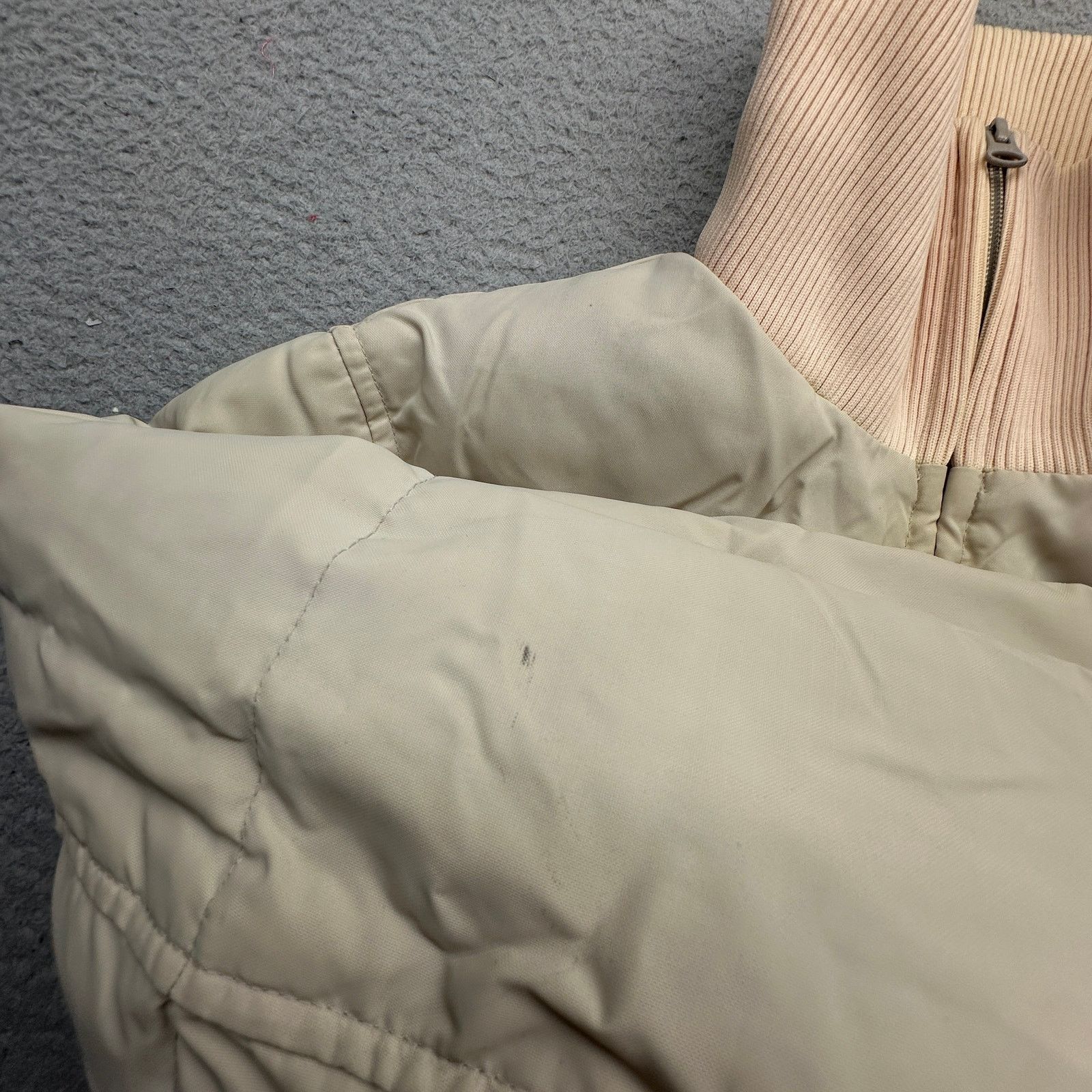 Gap VTG Gap Puffer Goose Down Jacket Women Small Tan Pink Size S / US 4 / IT 40 - 10 Thumbnail