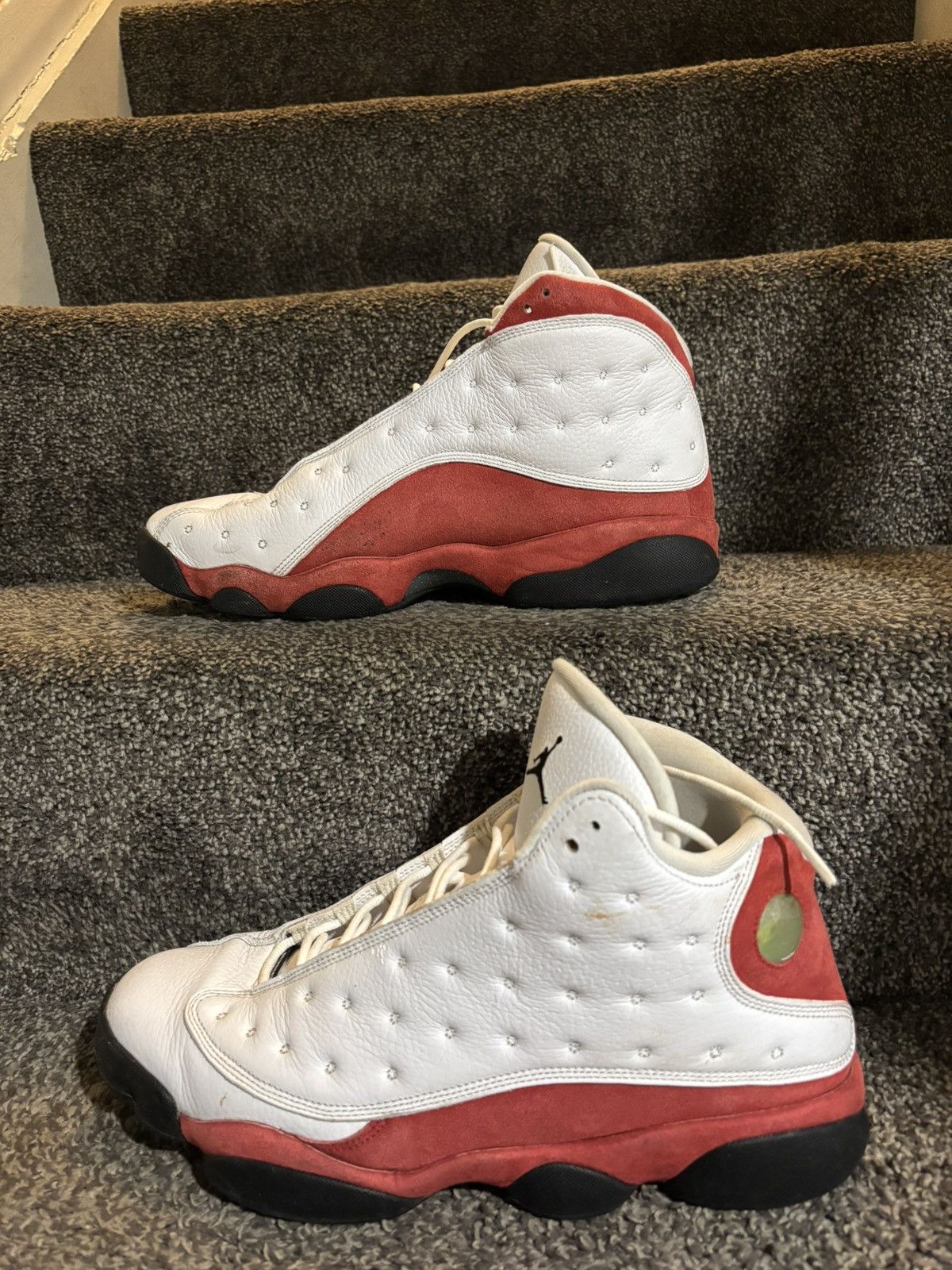 Jordan Brand Nike Air Jordan Retro 13 Chicago White and red Size US 13 / EU 46 - 1 Thumbnail