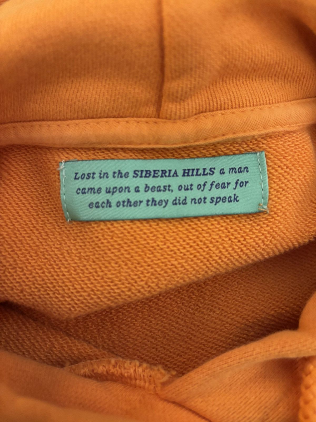 Siberia Hills Siberia Hills Orange Hoodie Size US M / EU 48-50 / 2 - 3 Thumbnail