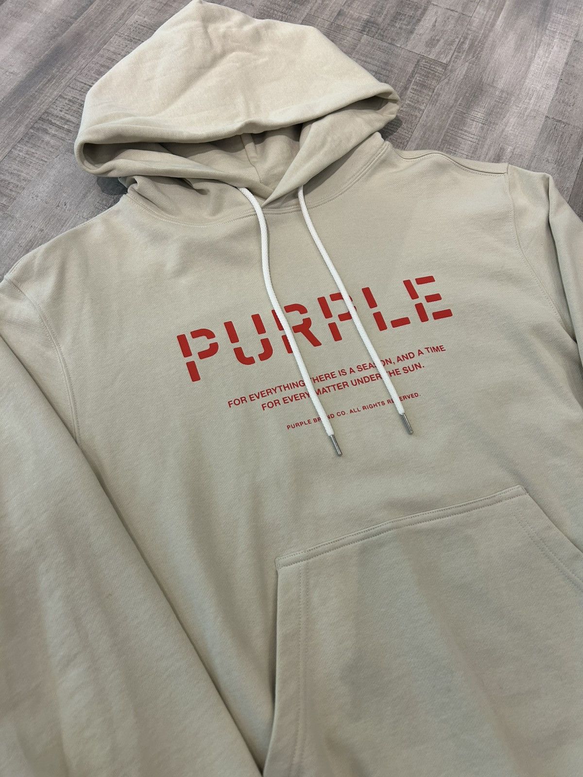 Purple Brand Purple Brand French Terry Stencil Logo Hoodie Size US M / EU 48-50 / 2 - 3 Thumbnail