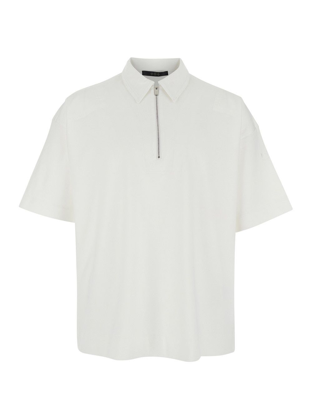 TATRAS T-Shirt 'TELEMO' White with Round Neck and Short Sleeves in Cotton for Men Size US M / EU 48-50 / 2 - 1 Thumbnail