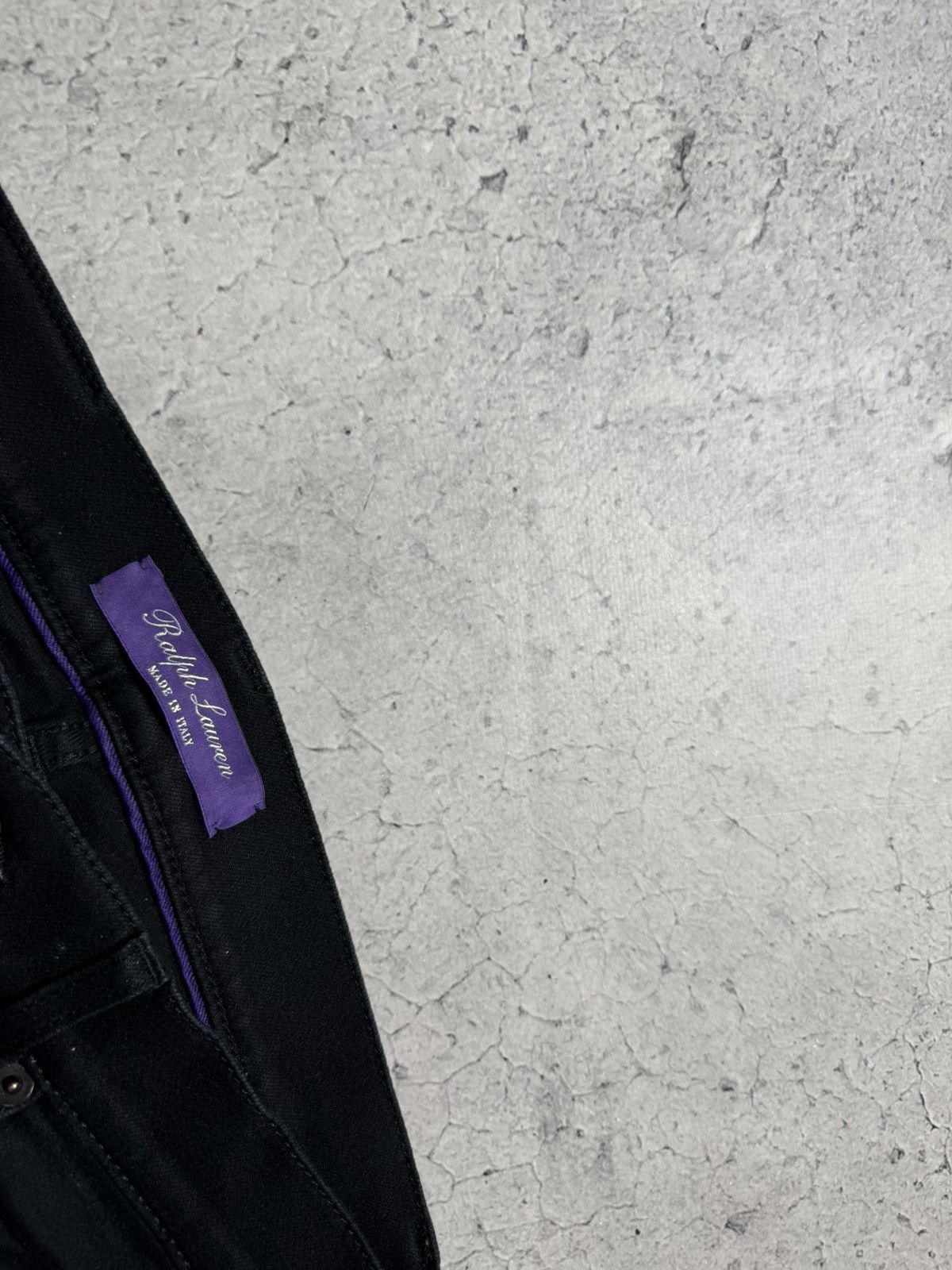 Ralph Lauren Purple Label Ralph Lauren Purple Label Luxury Denim Jeans Black Size 27 Size US 27 - 5 Thumbnail