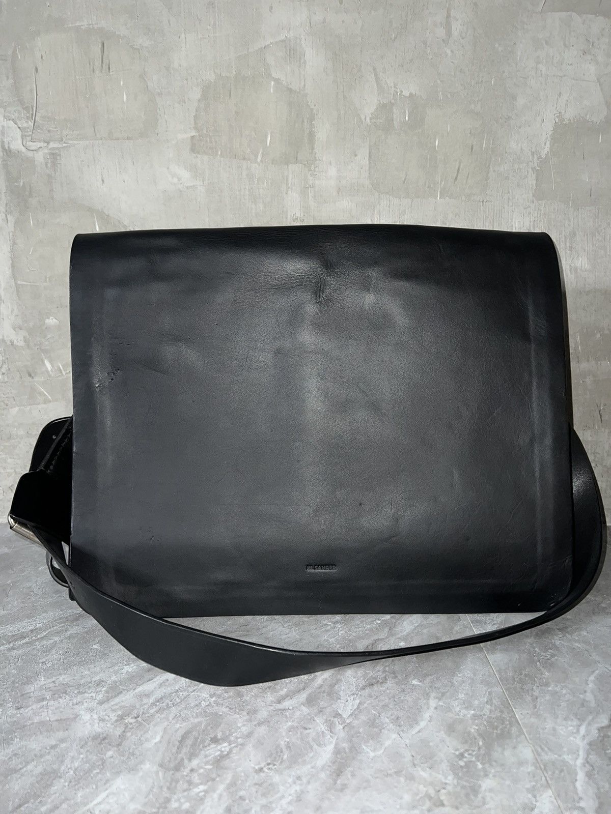 Jil Sander F/w 20 Messenger Bag in Black, Men's