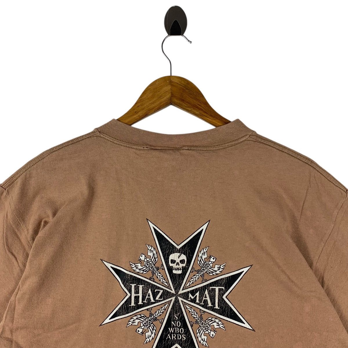 Other Vintage HAZMAT SNOWBOARD Big logo back printed tee Size US L / EU 52-54 / 3 - 9 Thumbnail