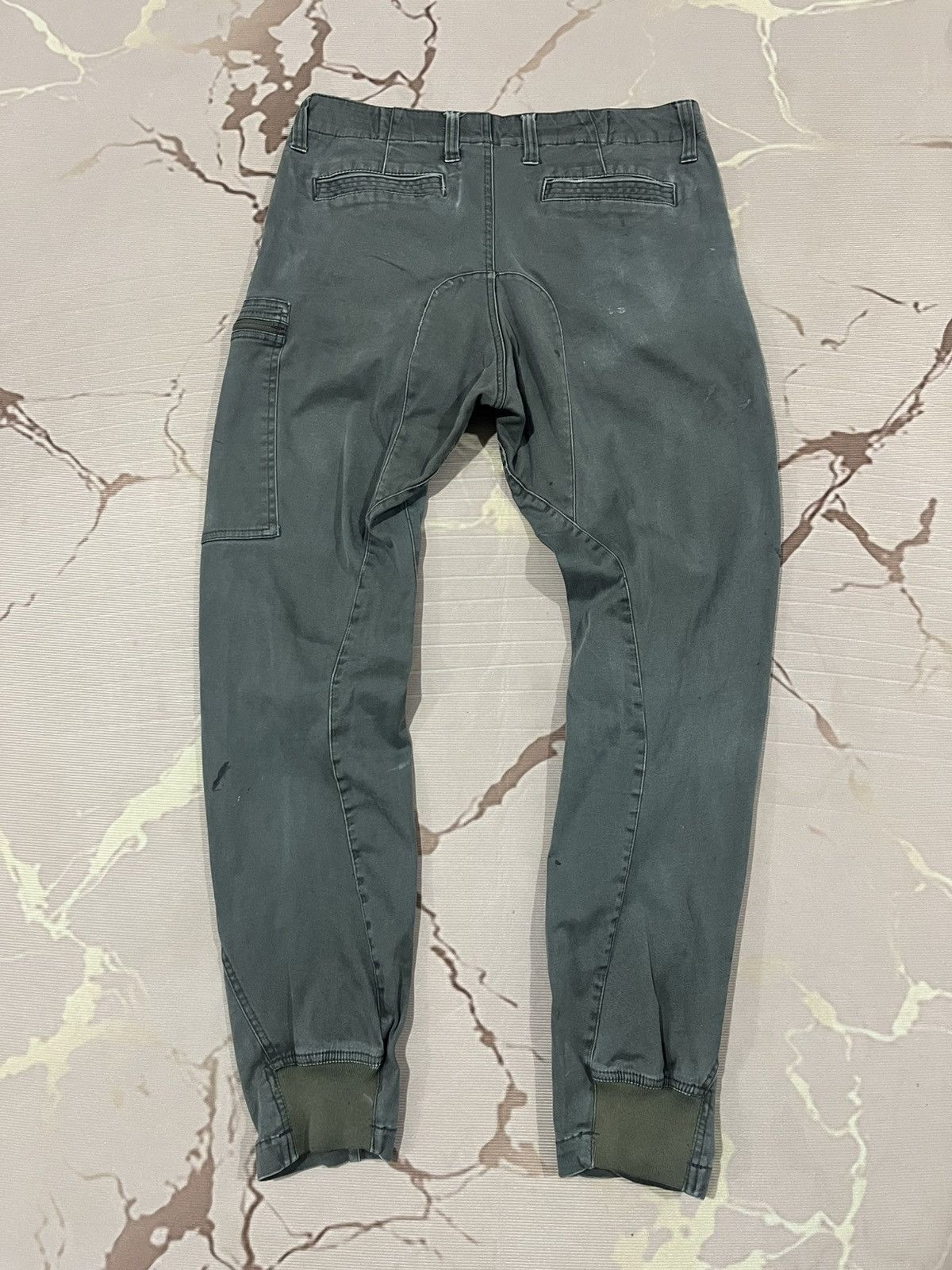 Japanese Brand Genba Xebec Work Pants Distressed Cargo Utility Size US 33 - 10 Thumbnail