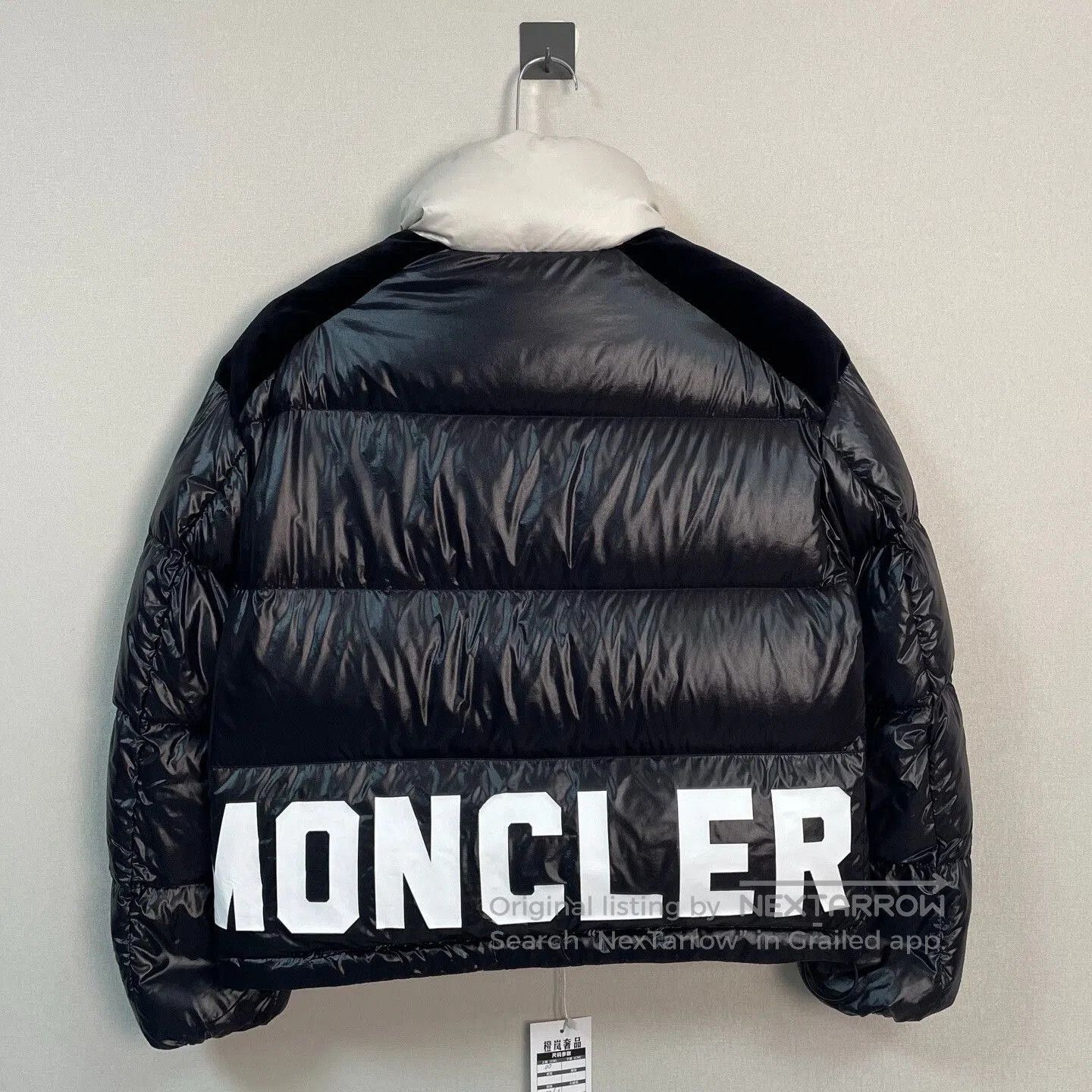 Moncler new moncler letter print puffer jacket. Size US M / EU 48-50 / 2 - 2 Thumbnail