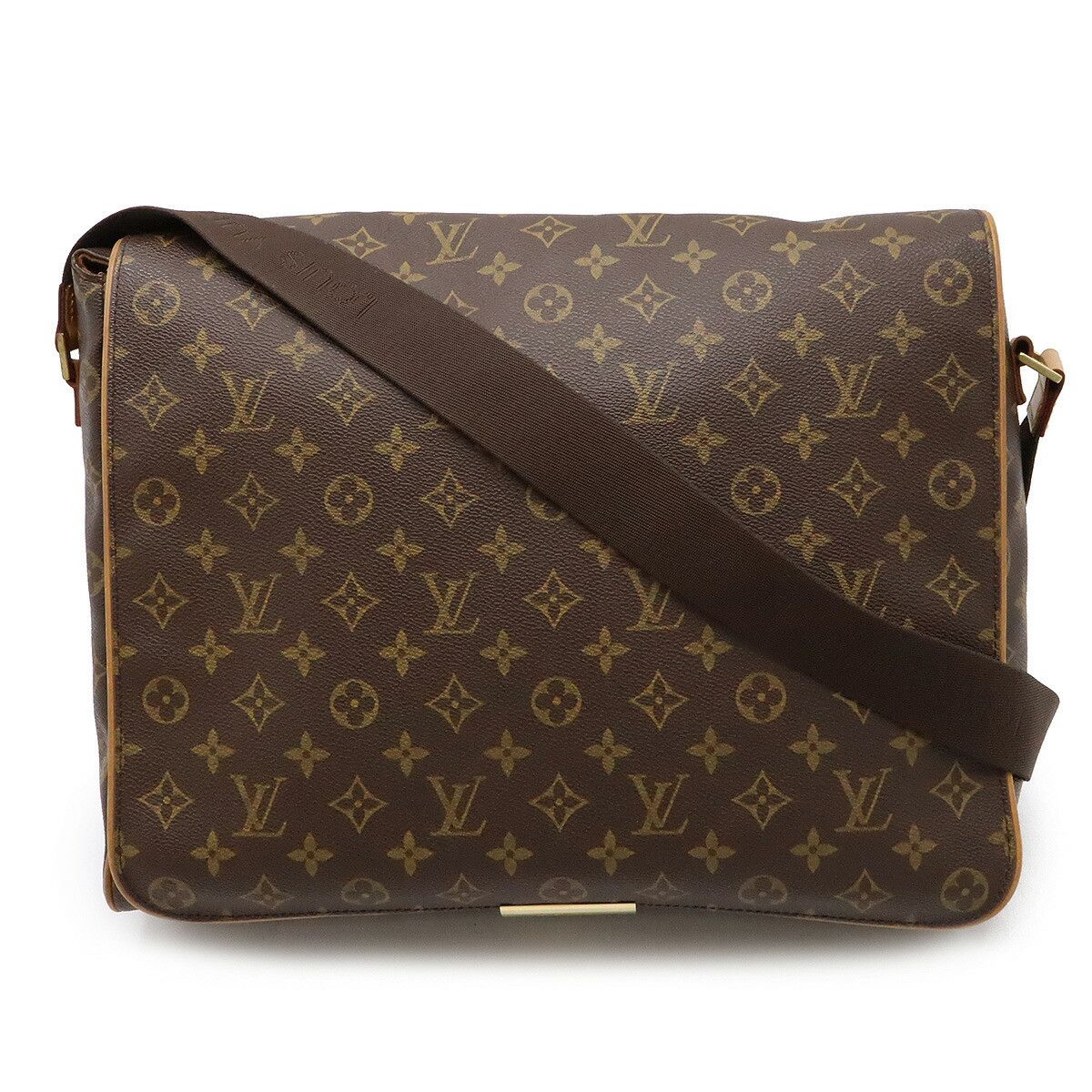 Louis Vuitton Louis Vuitton Monogram Abbesses Shoulder Bag M45257 Canvas Crossbody Bag M45257 in Brown