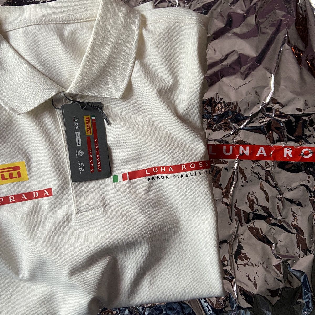 Prada Luna Rossa Prada Pirelli polo shirt XL Size US L / EU 52-54 / 3 - 11 Thumbnail