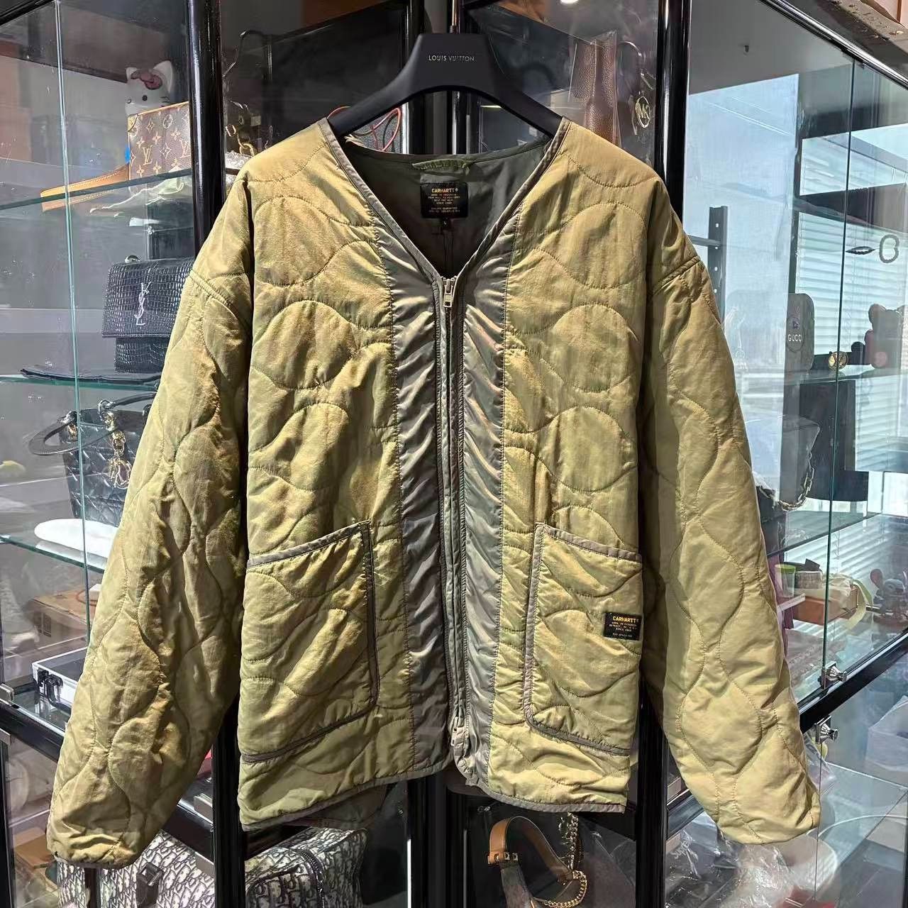 Carhartt Wip Carhartt WIP Green Heavy Coat l Men Size US L / EU 52-54 / 3 - 1 Thumbnail