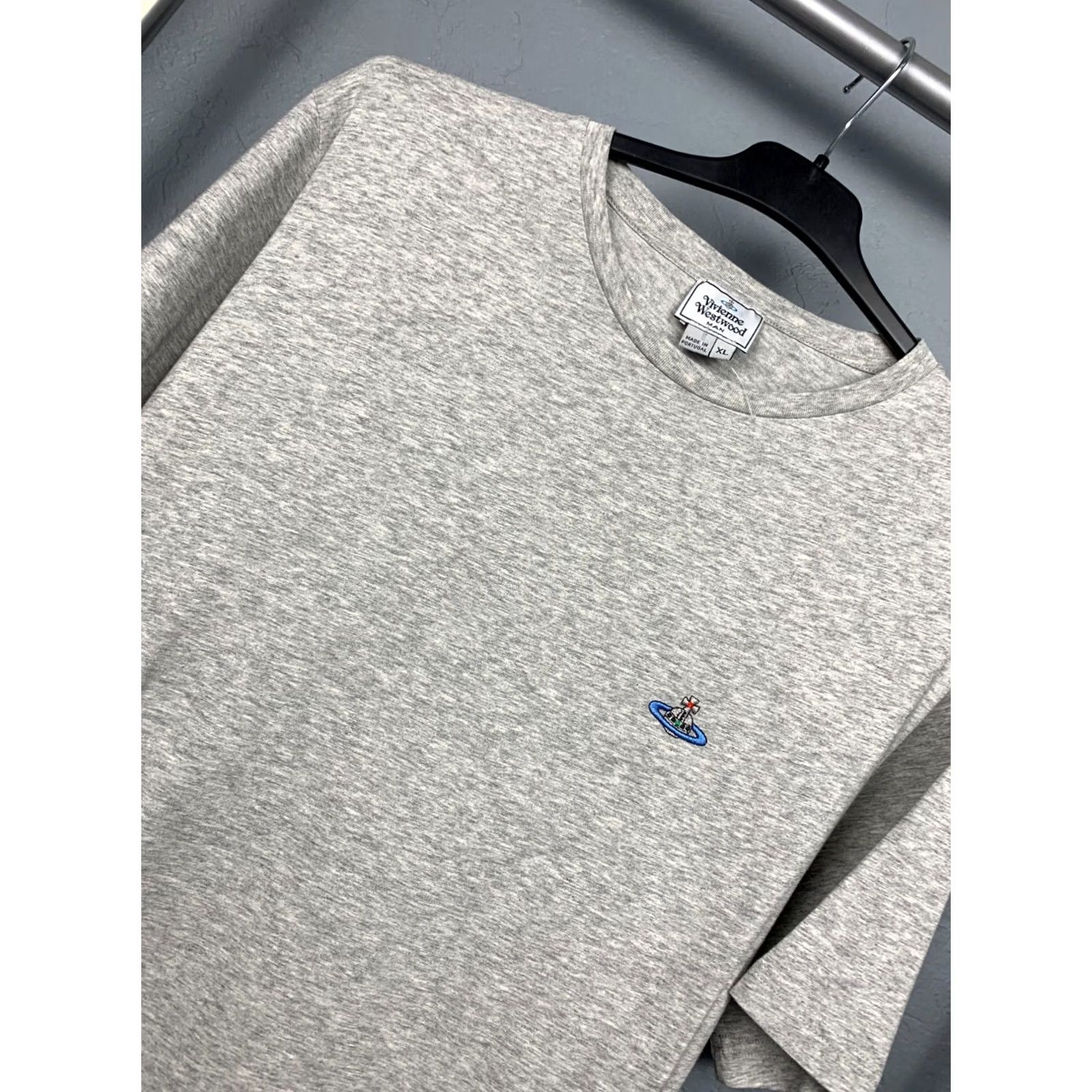 Vivienne Westwood Vivienne Westwood Mens Crew Neck T-Shirt XL Gray Size US XL / EU 56 / 4 - 2 Thumbnail