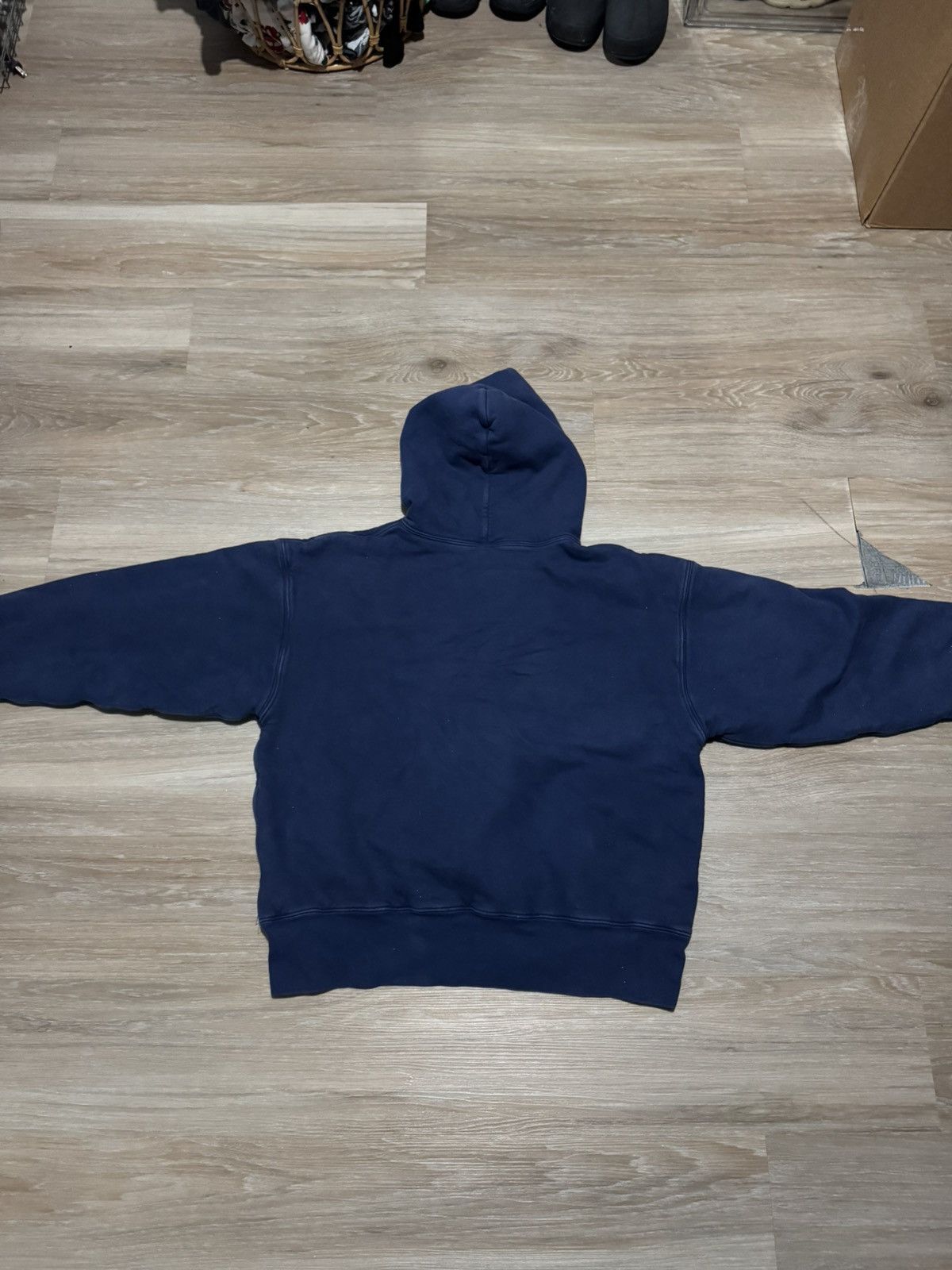 Gap Yeezy Gap Hoodie Sample Blue (Large) Unreleased Double Layer Size US L / EU 52-54 / 3 - 5 Thumbnail