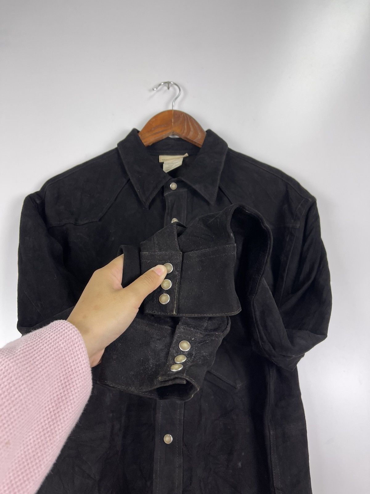 Vintage Vintage Western Shirt Leather Size US L / EU 52-54 / 3 - 10 Thumbnail