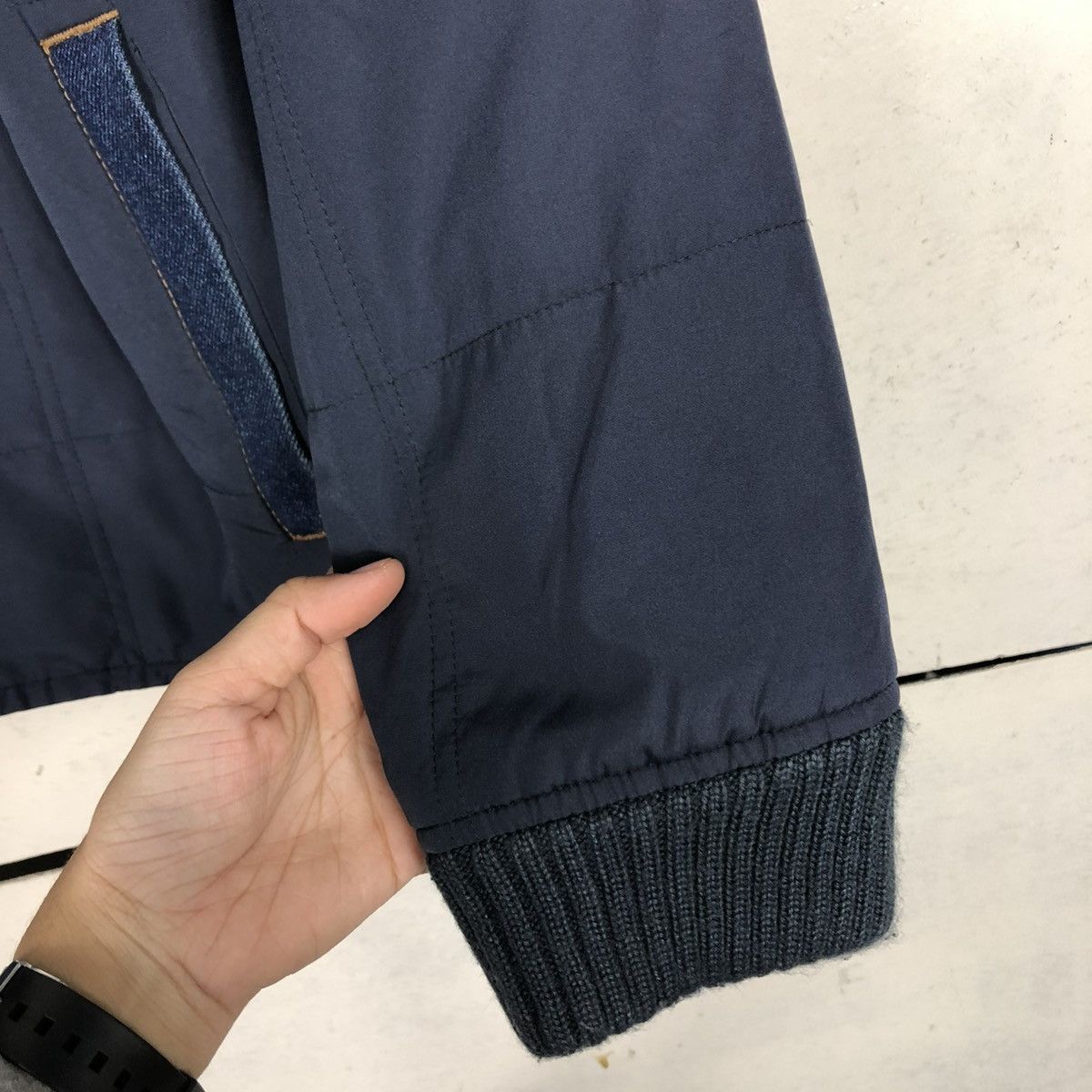 Japanese Brand 🔥VTG BOMBER JACKET ROUTE 66 CLUB BONDAGE BIKER ISSEY MIYAKE Size US L / EU 52-54 / 3 - 17 Thumbnail