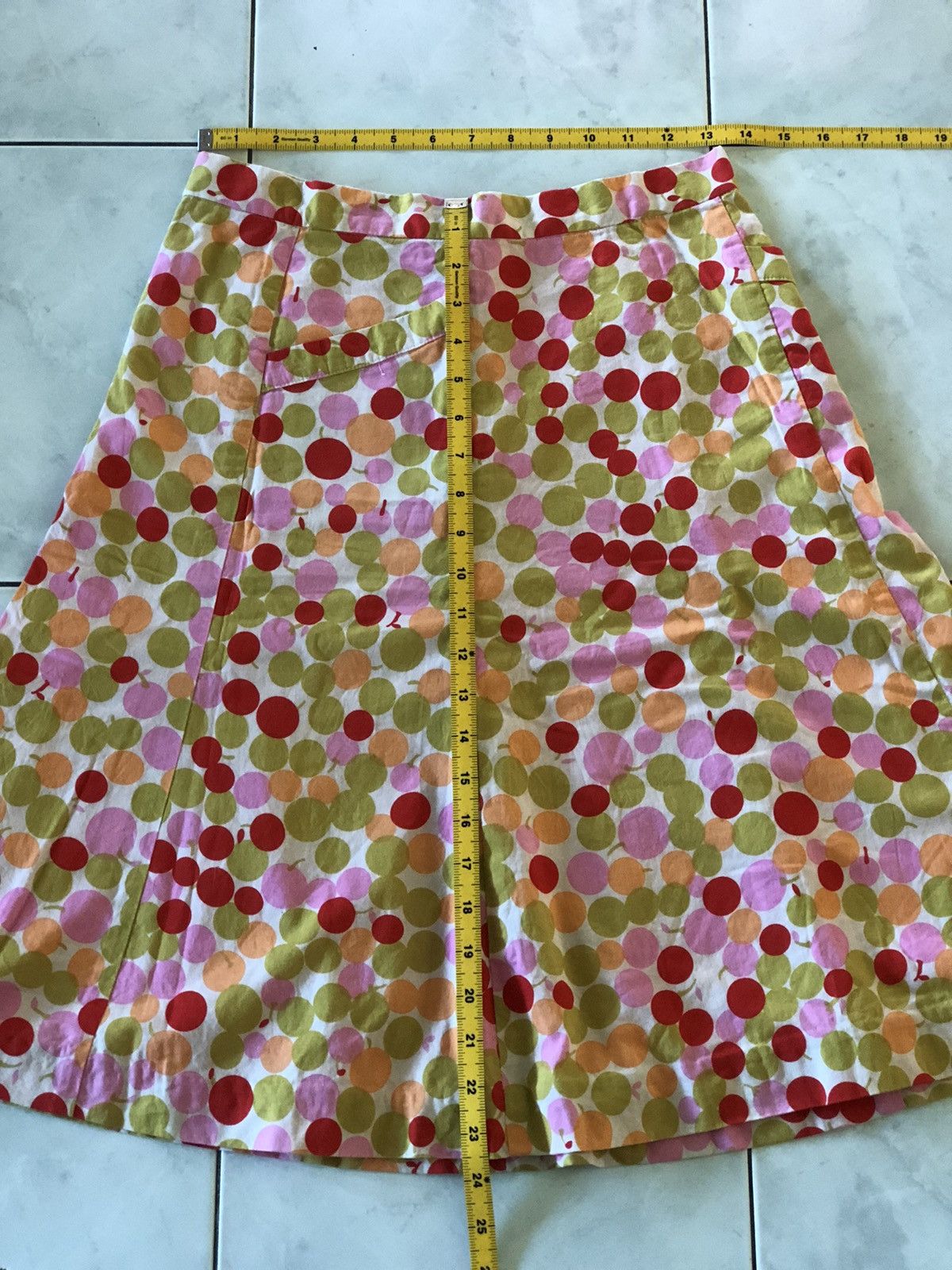 Marc Jacobs A Line Polka Cherry Summer Vibes by Marc Jacobs Size 27" / US 4 / IT 40 - 22 Thumbnail