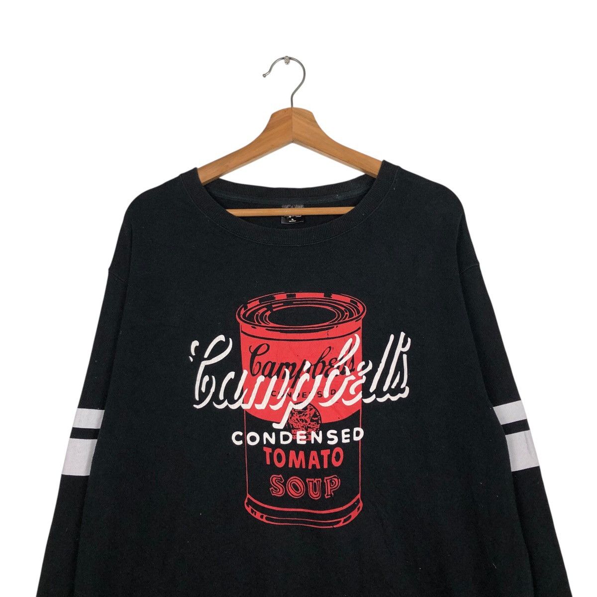 Andy Warhol × Japanese Brand 📌Vintage Sweatshirt Andy Warhol Campbells Big Logo Size US XL / EU 56 / 4 - 4 Thumbnail