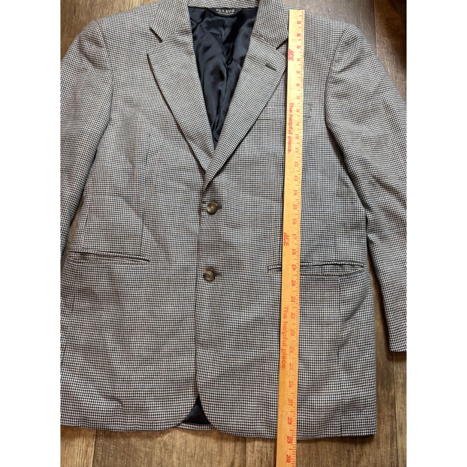 Jos. A. Bank Jos A. Bank Blazer Sport Coat Mens 40 S Two Button Jacket Wool Silk Suit Blazer Sports Coat Mens 40 Regular Brown Wool Silk VINTAGE? Size 40R - 3 Thumbnail