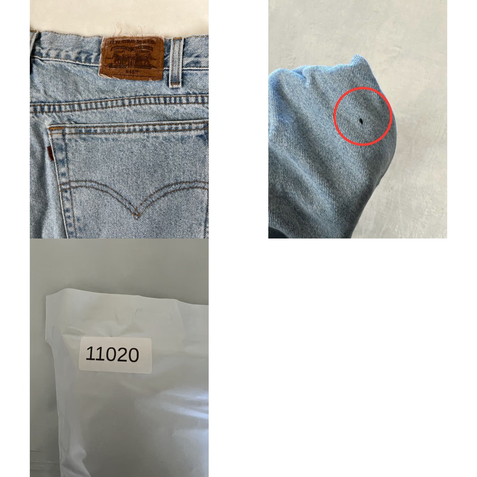 Levi's VINTAGE Levi’s 545 Jeans Men Regular Denim 90s USA 40x32 Blue Straight READ Size US 40 / EU 56 - 9 Thumbnail