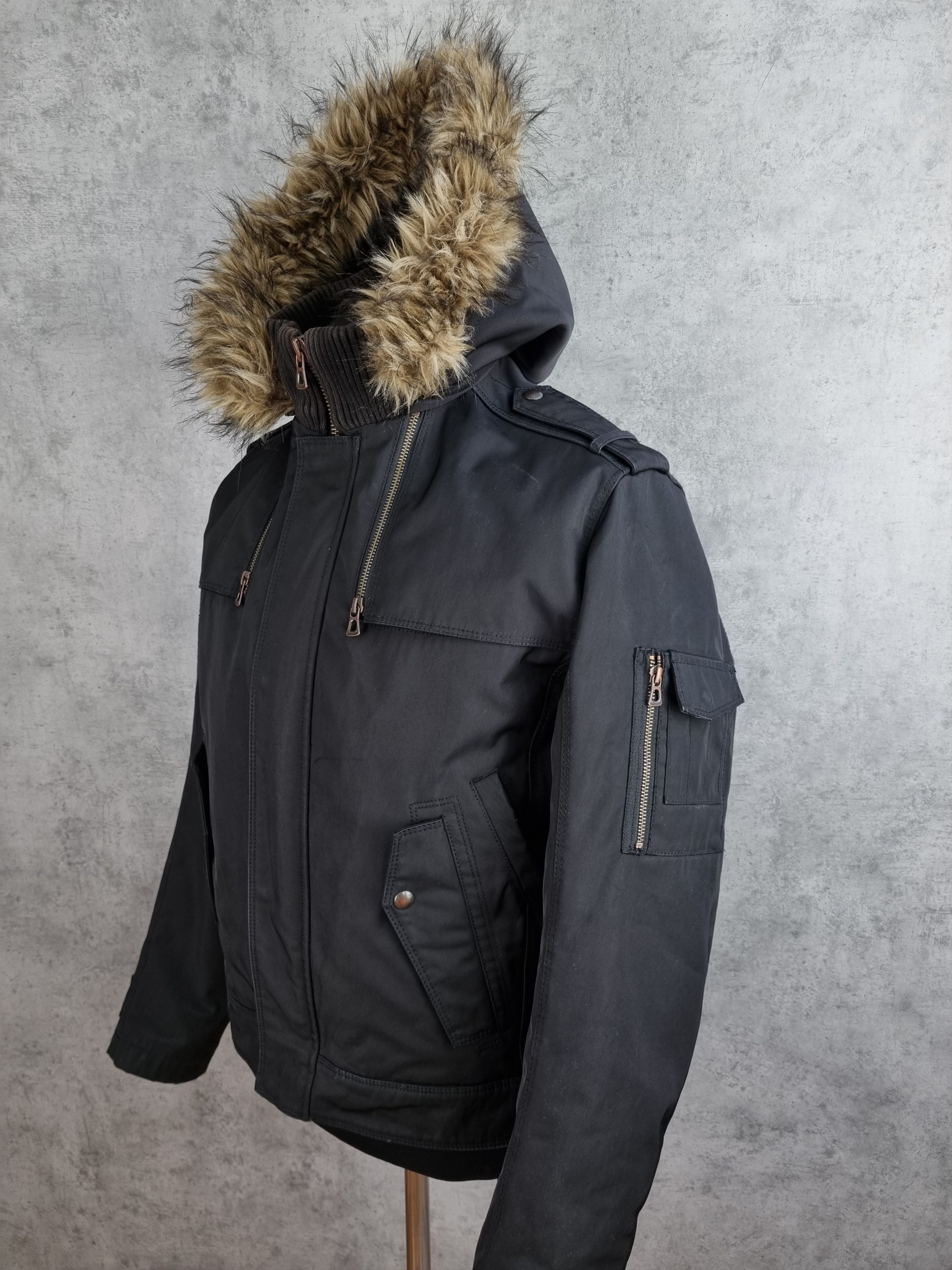 Hugo Boss × Vintage Hugo Boss Water Repellent Biker Jacket Size US M / EU 48-50 / 2 - 6 Thumbnail