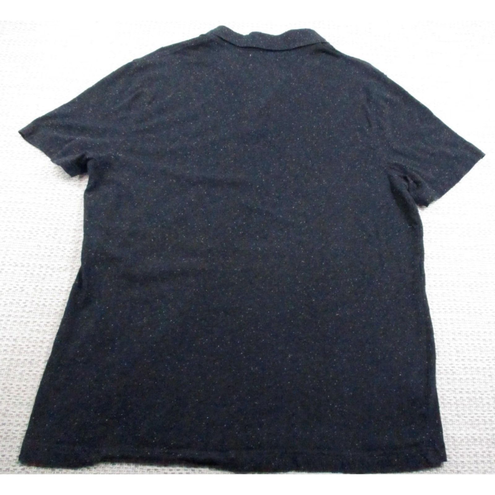 Original Penguin Original Penguin Shirt Mens XXL Polo Black Heritage Slim Fit Speckled Casual Size US XXL / EU 58 / 5 - 5 Thumbnail
