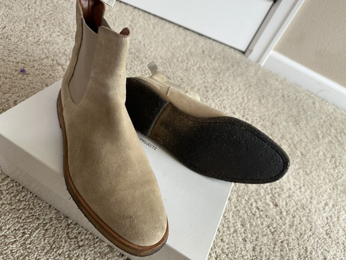 Common Projects Common Projects Chelsea boot in Suede Tan Size US 8.5 / EU 41-42 - 5 Thumbnail