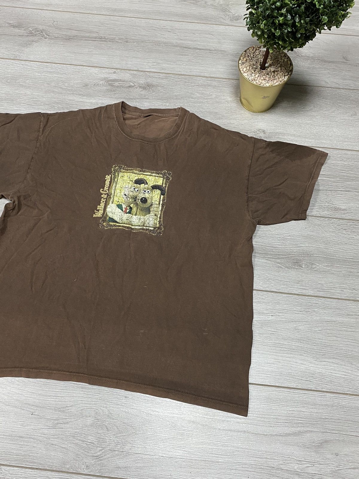 Cartoon Network Wallace Gromit vintage t-shirt Size US L / EU 52-54 / 3 - 3 Thumbnail