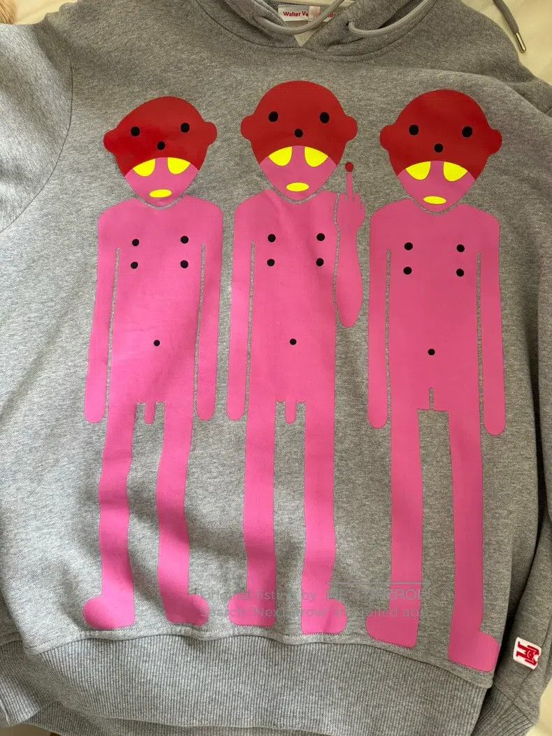 Walter Van Beirendonck Walter Van Beirendonck Middle finger hoodie Size US S / EU 44-46 / 1 - 6 Thumbnail