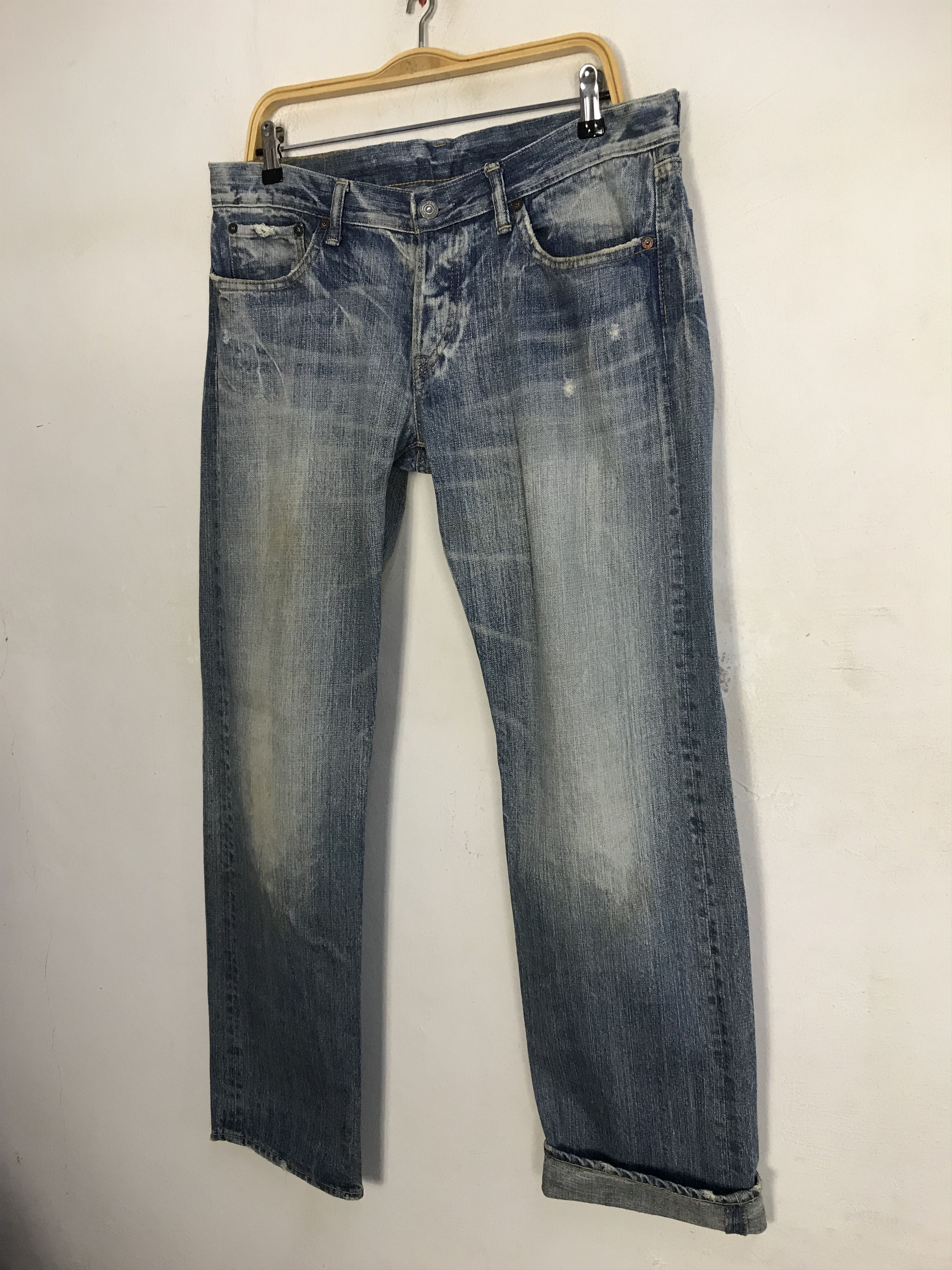 Eternal × Japanese Brand × Vintage Vintage Eternal Distressed Denim Jeans Size US 35 - 4 Thumbnail