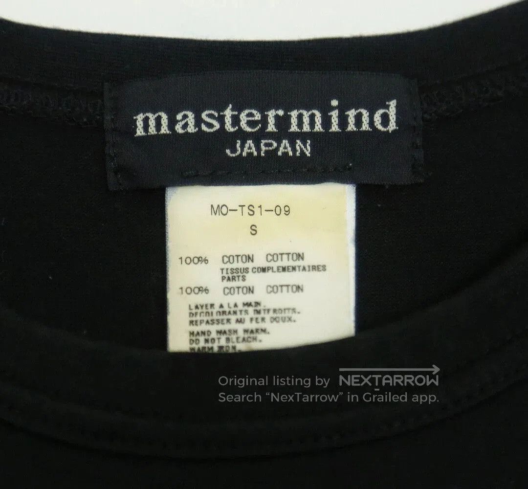 Mastermind Japan Black Graphic Print Short Sleeve T-Shirt. Size US S / EU 44-46 / 1 - 5 Thumbnail