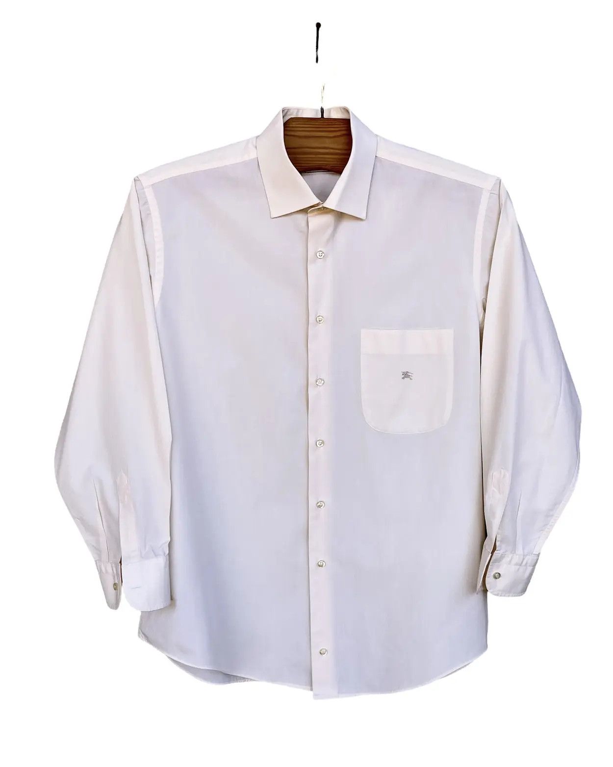 Burberry 🔥 Burberrys vintage London yellow shirt size xl Size US XL / EU 56 / 4 - 3 Thumbnail