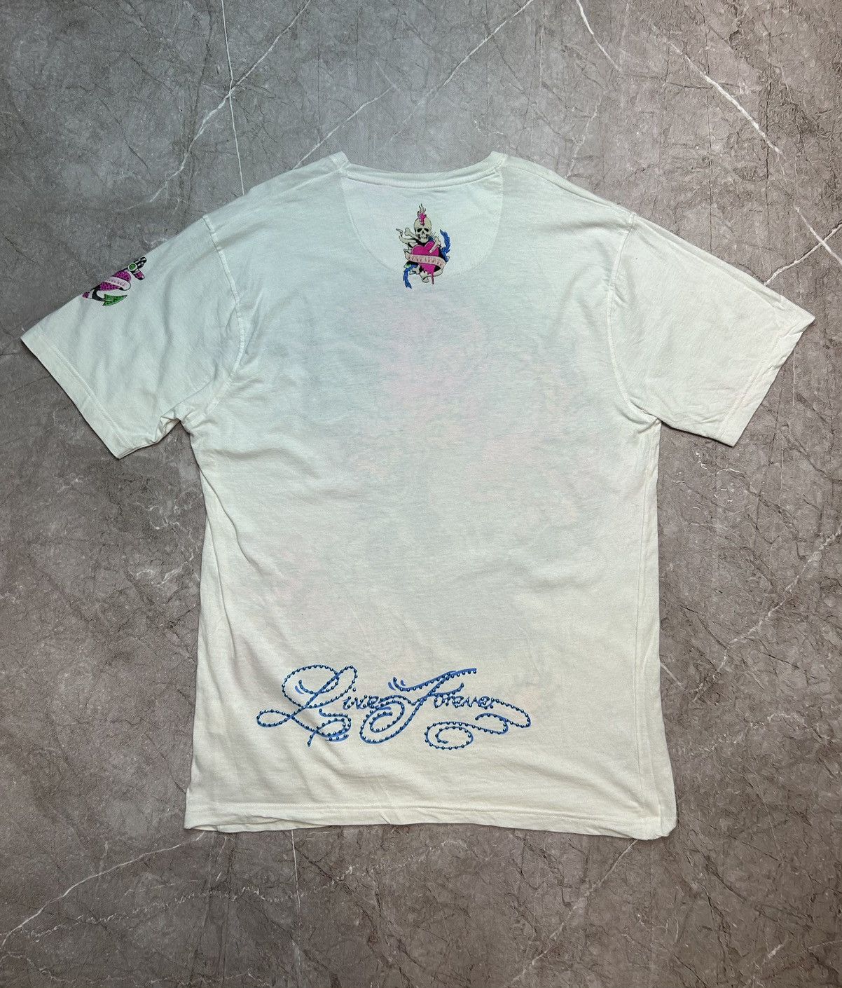 Ed Hardy × Vintage Vintage Ultramagnetic Y 2K Graphic Tee Big Print Ed Hardy Size US XL / EU 56 / 4 - 5 Thumbnail
