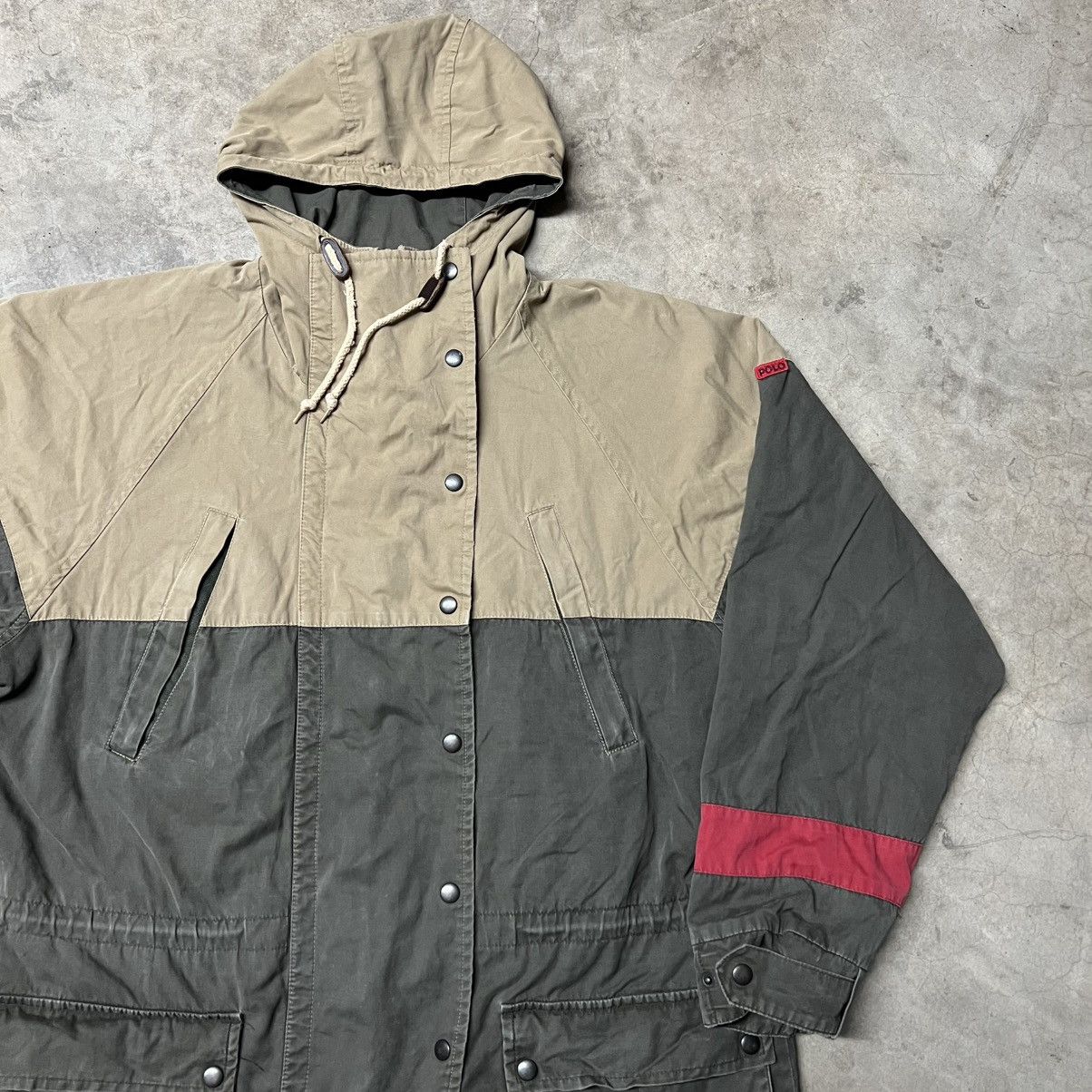 Polo Ralph Lauren × RRL Ralph Lauren × Vintage Vintage Polo Country Ralph Lauren Outdoors Parka Jacket Size US S / EU 44-46 / 1 - 1 Thumbnail