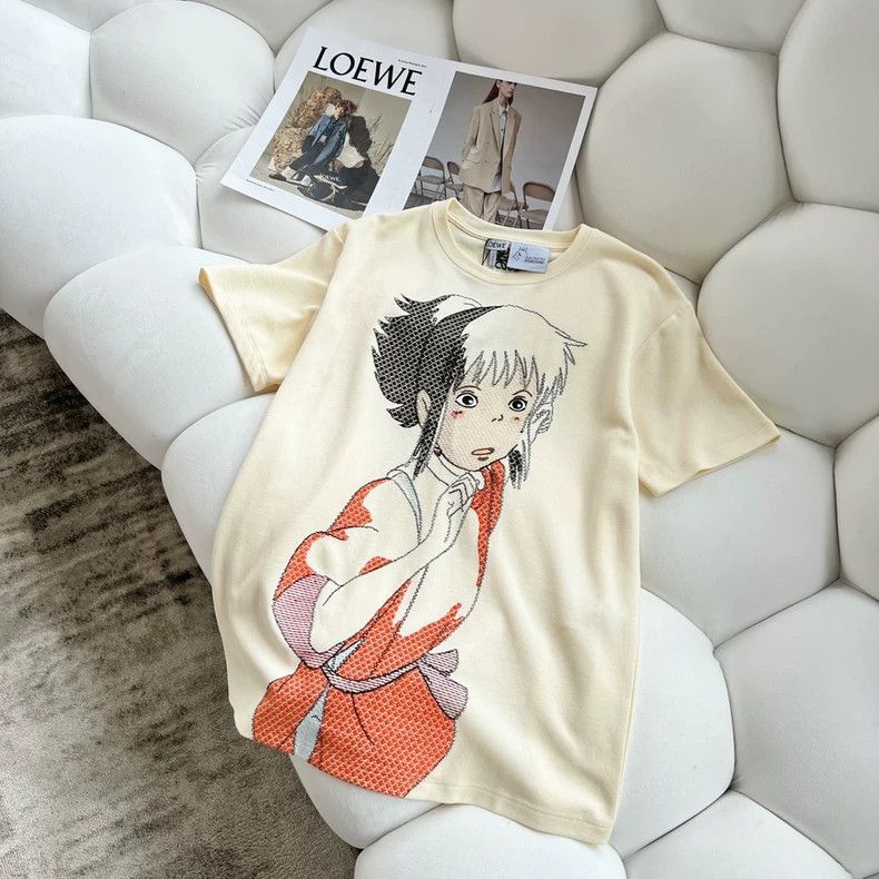 Loewe LOEWE Embroidered T-shirt Size S / US 4 / IT 40 - 2 Thumbnail