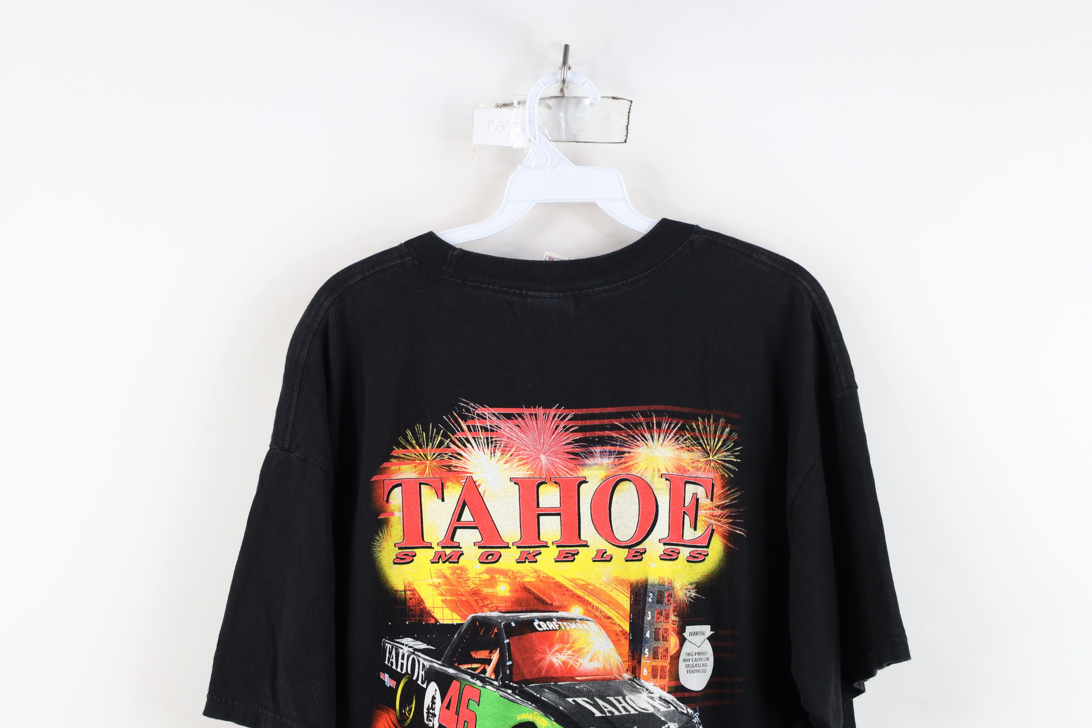 Vintage Vintage 90s Y2K NASCAR Smokeless Tobacco Racing Team T-Shirt Size US XL / EU 56 / 4 - 15 Thumbnail