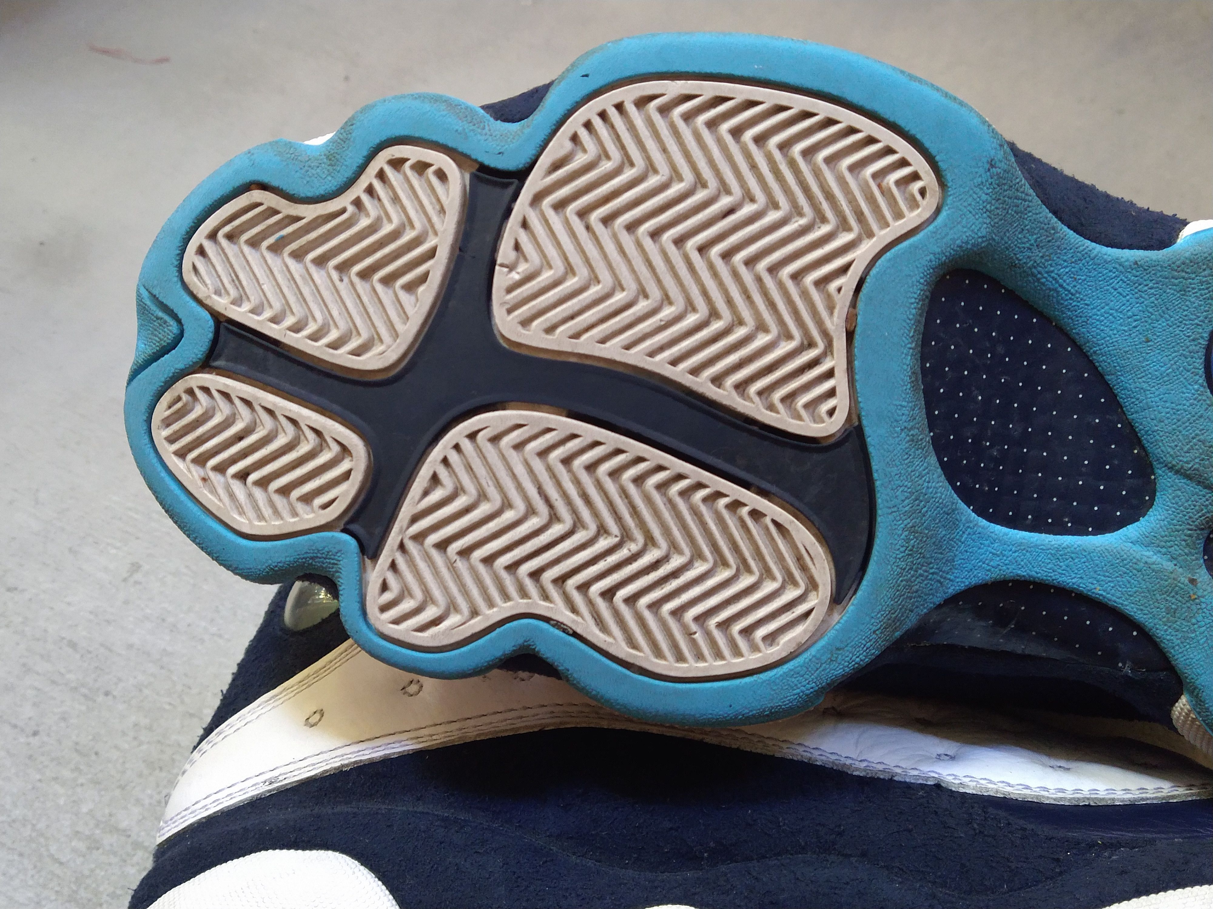 Jordan Brand × Nike Nike Air Jordan 13 Retro Obsidian Size 12 Blue 414571-144 Size US 12 / EU 45 - 17 Thumbnail