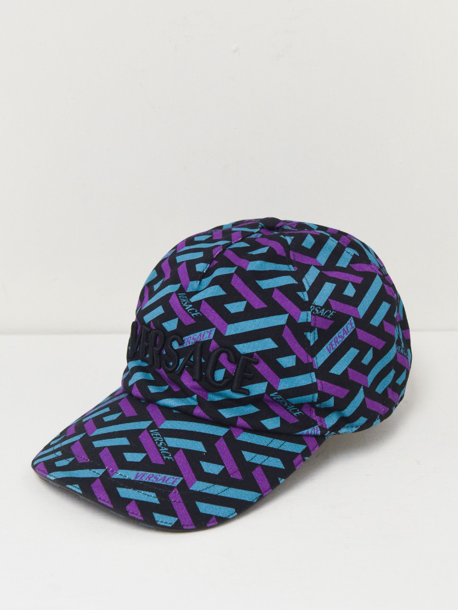Versace VERSACE La Greca Monogram Baseball Cap Size ONE SIZE - 1 Thumbnail