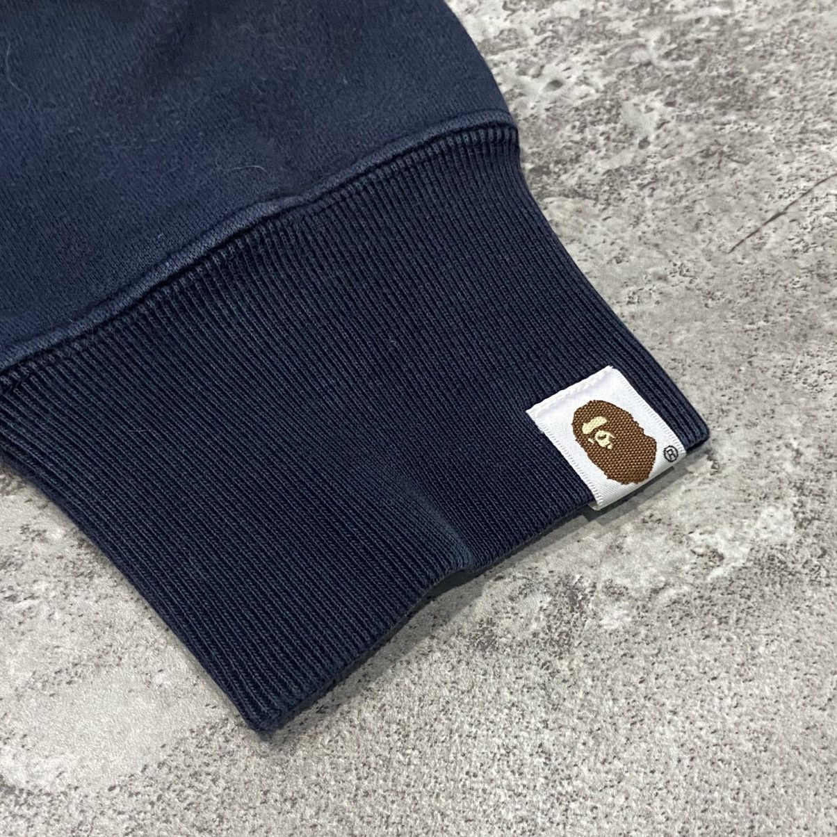 Bape Bape College Logo Navy Hoodie Size US XL / EU 56 / 4 - 5 Thumbnail