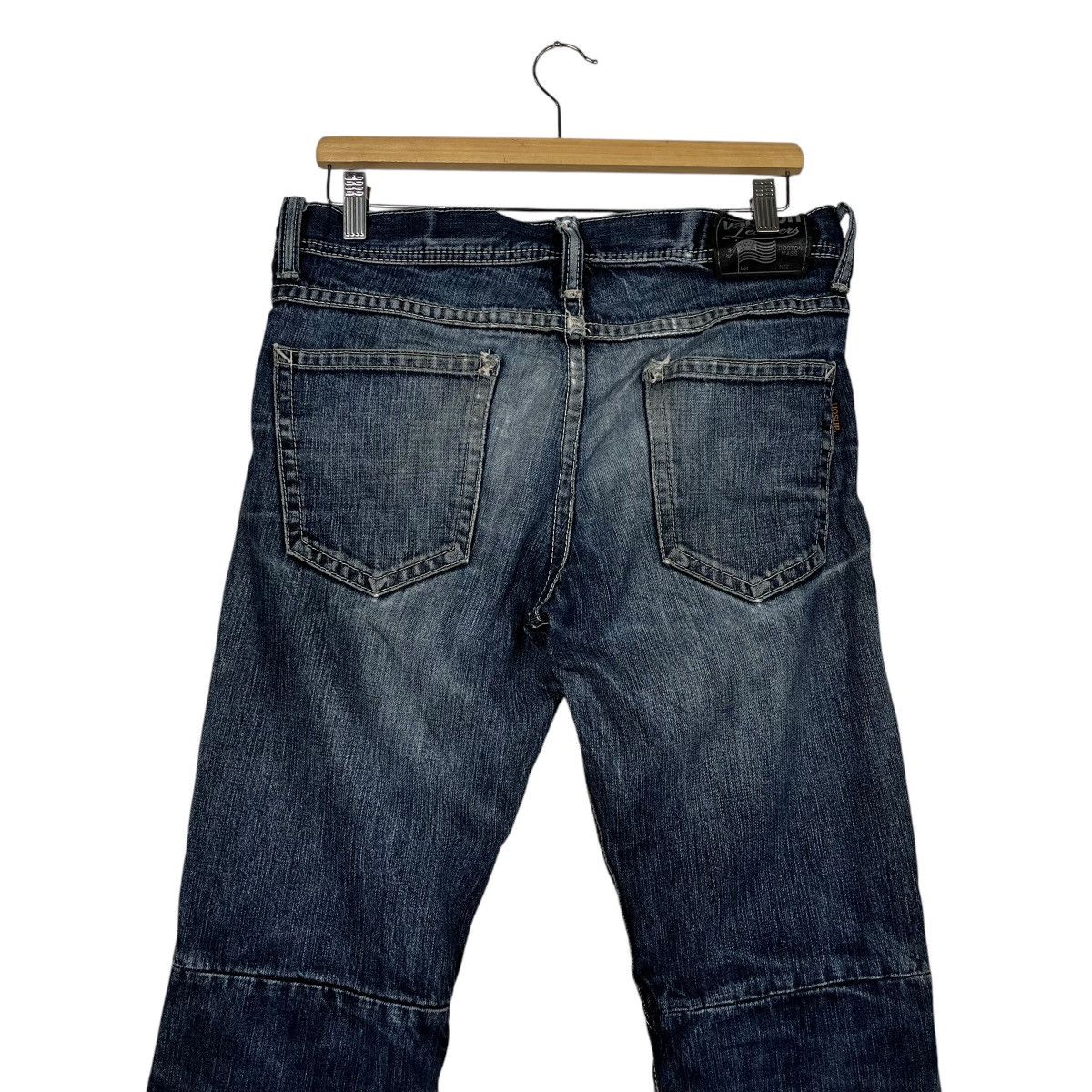 Vanson Leathers Vintage Vanson Leather Distressed Biker Jeans Size 32" / US 10 / IT 46 - 9 Thumbnail