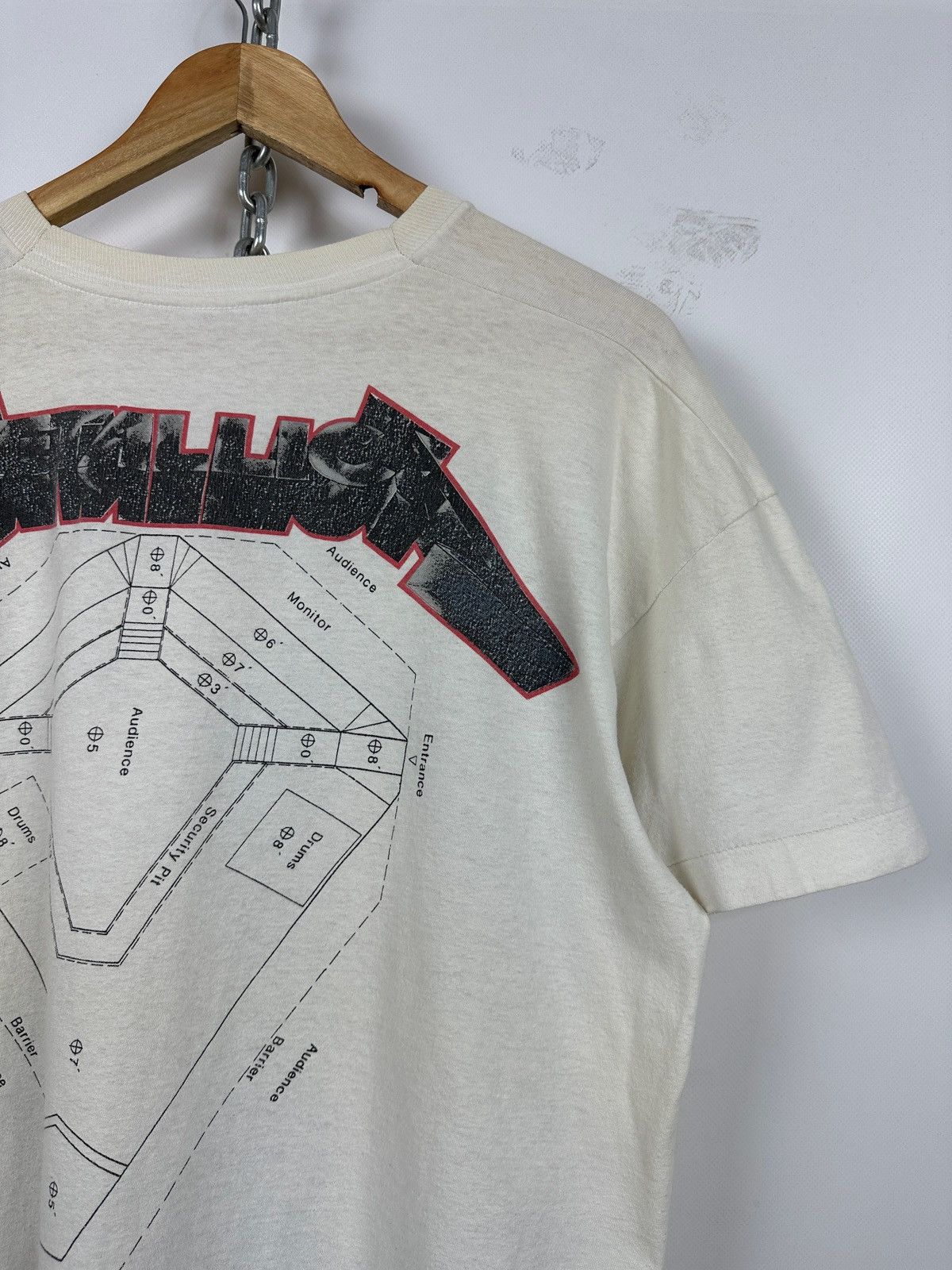 Band Tees Vintage 1991-93 Metallica Wherever I May Roam Brockum Shirt Size US XL / EU 56 / 4 - 15 Thumbnail