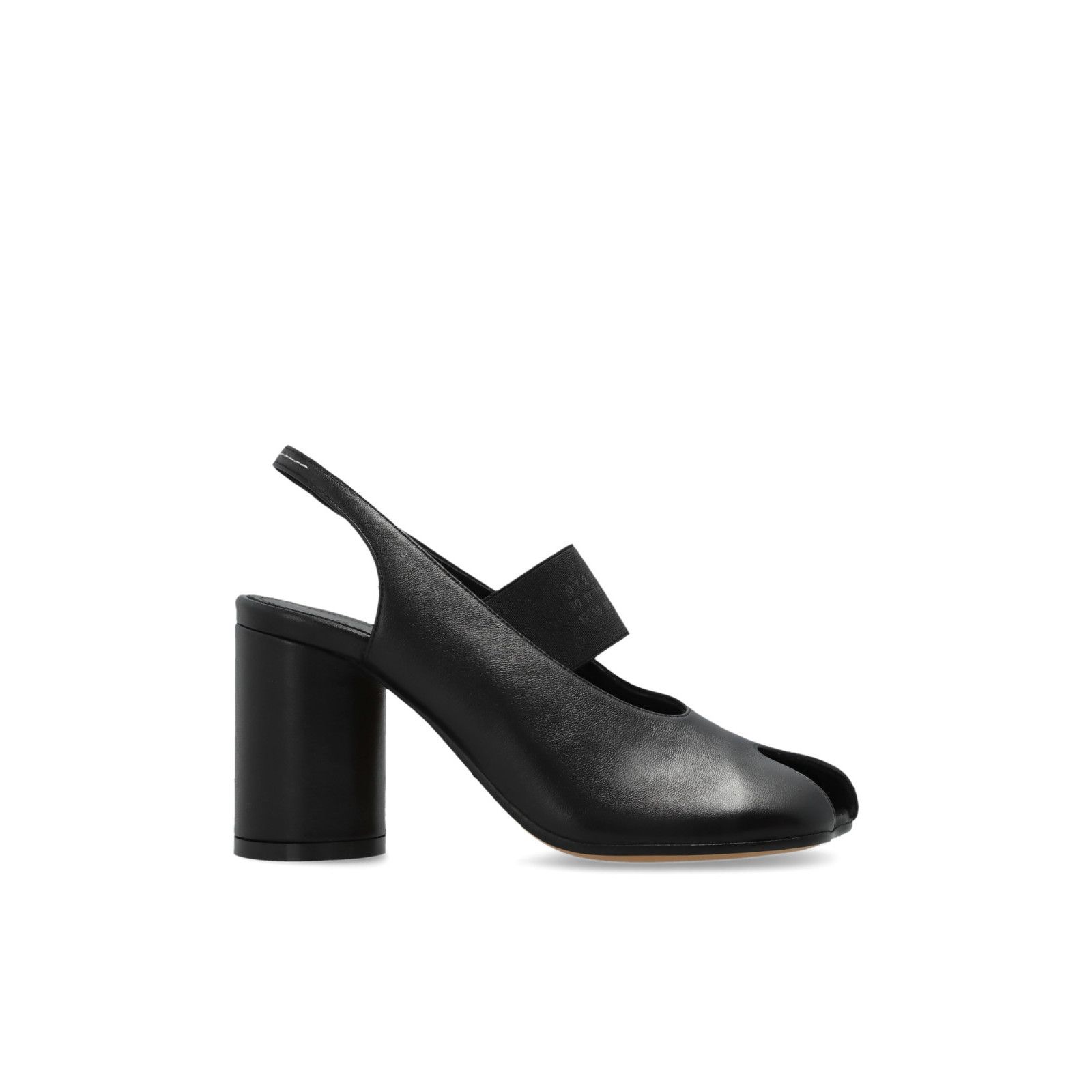 MAISON MARGIELA Tabi Cut Out Black 95mm Heel Sandals New & A