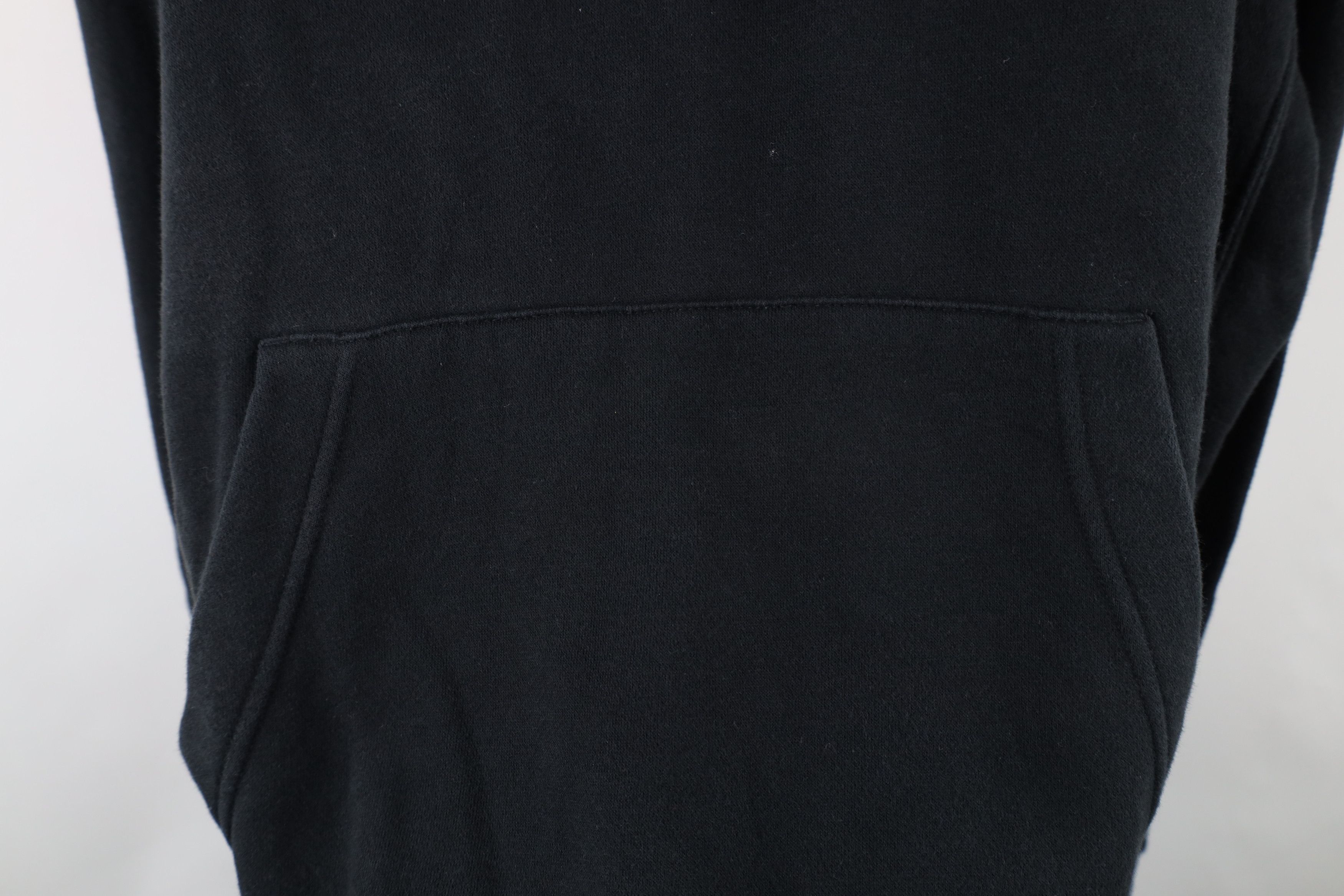 Nike × Vintage Vintage Y2K Nike Spell Out Box Logo Hoodie Sweatshirt Black Size US L / EU 52-54 / 3 - 8 Thumbnail