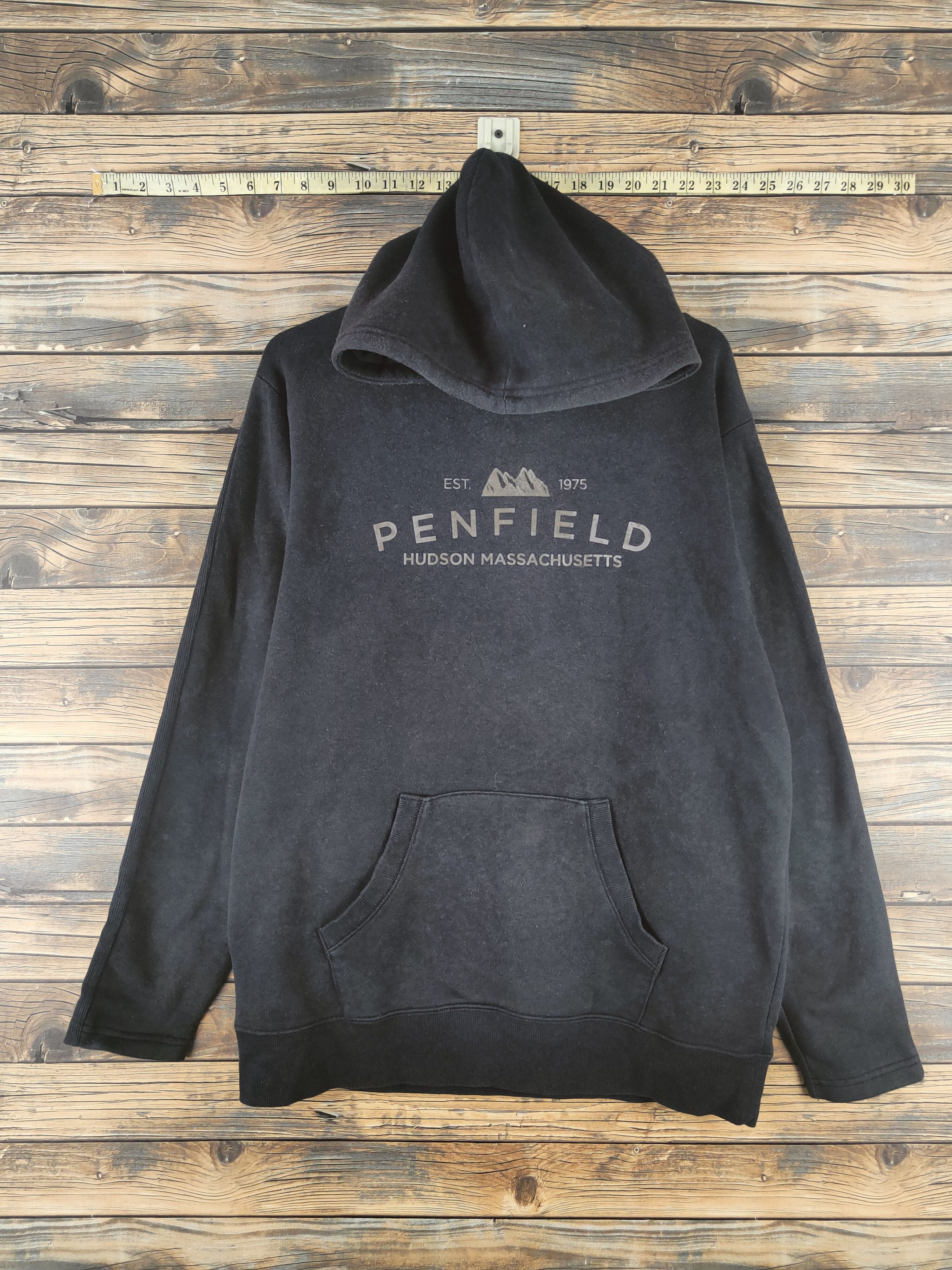 Penfield DL Penfield Black Hoodie Sweatshirts #46-030 Size US L / EU 52-54 / 3 - 1 Thumbnail