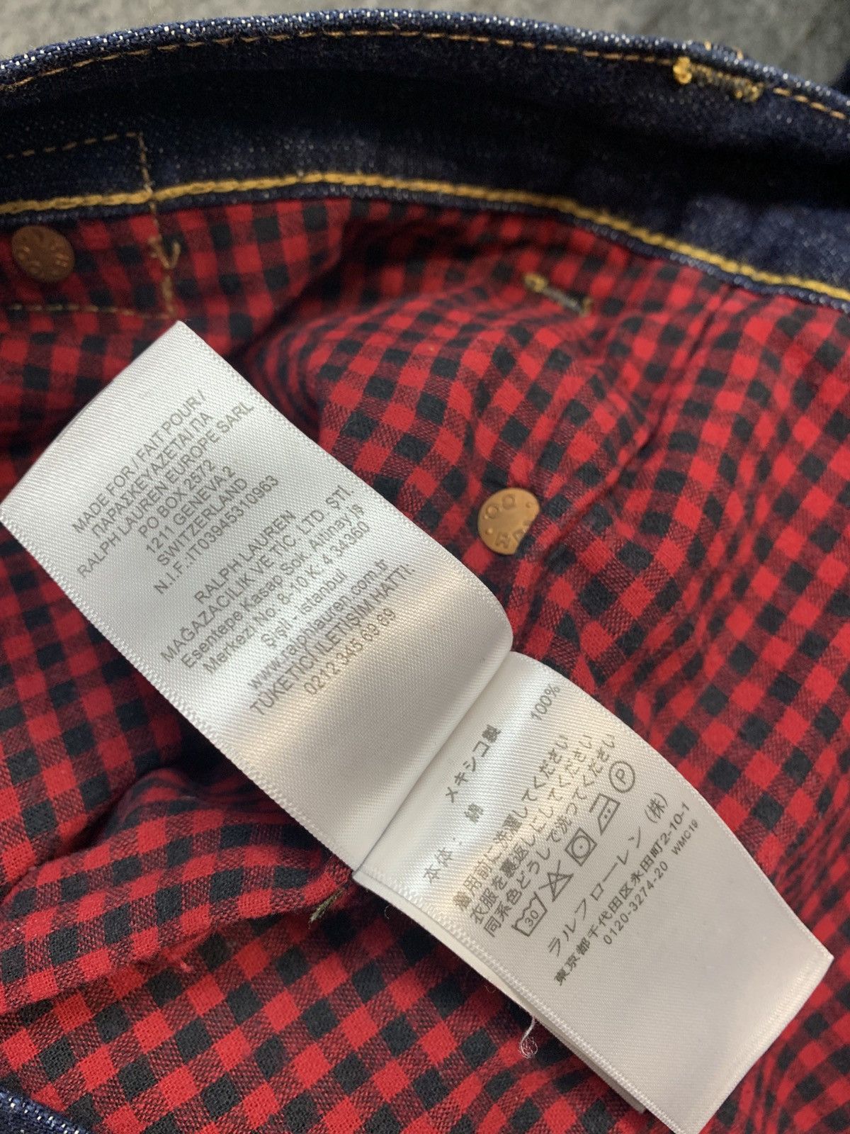 RRL Ralph Lauren Rare Double RL Ralph Lauren Lot R01 Indigo Denim Jeans Size US 32 / EU 48 - 12 Thumbnail