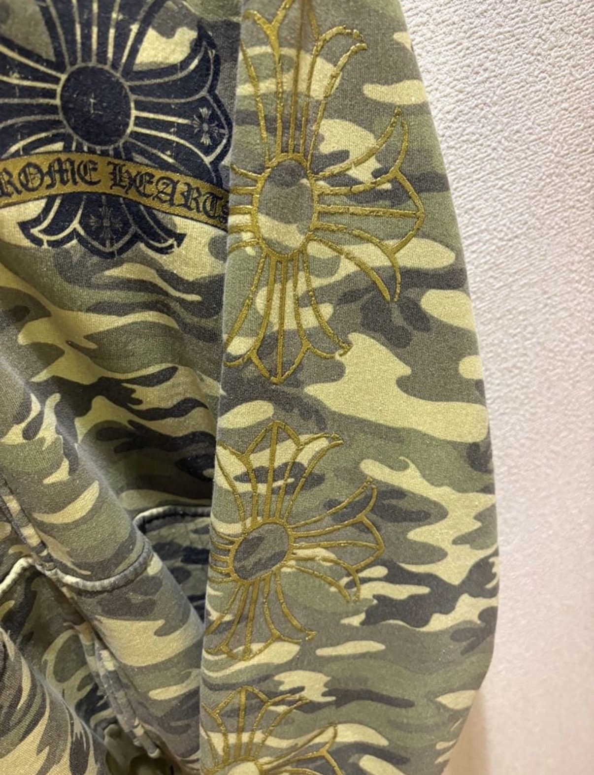 Chrome Hearts Size M Chrome Hearts Horseshoe Camo Thermal Hoodie Size US M / EU 48-50 / 2 - 4 Thumbnail