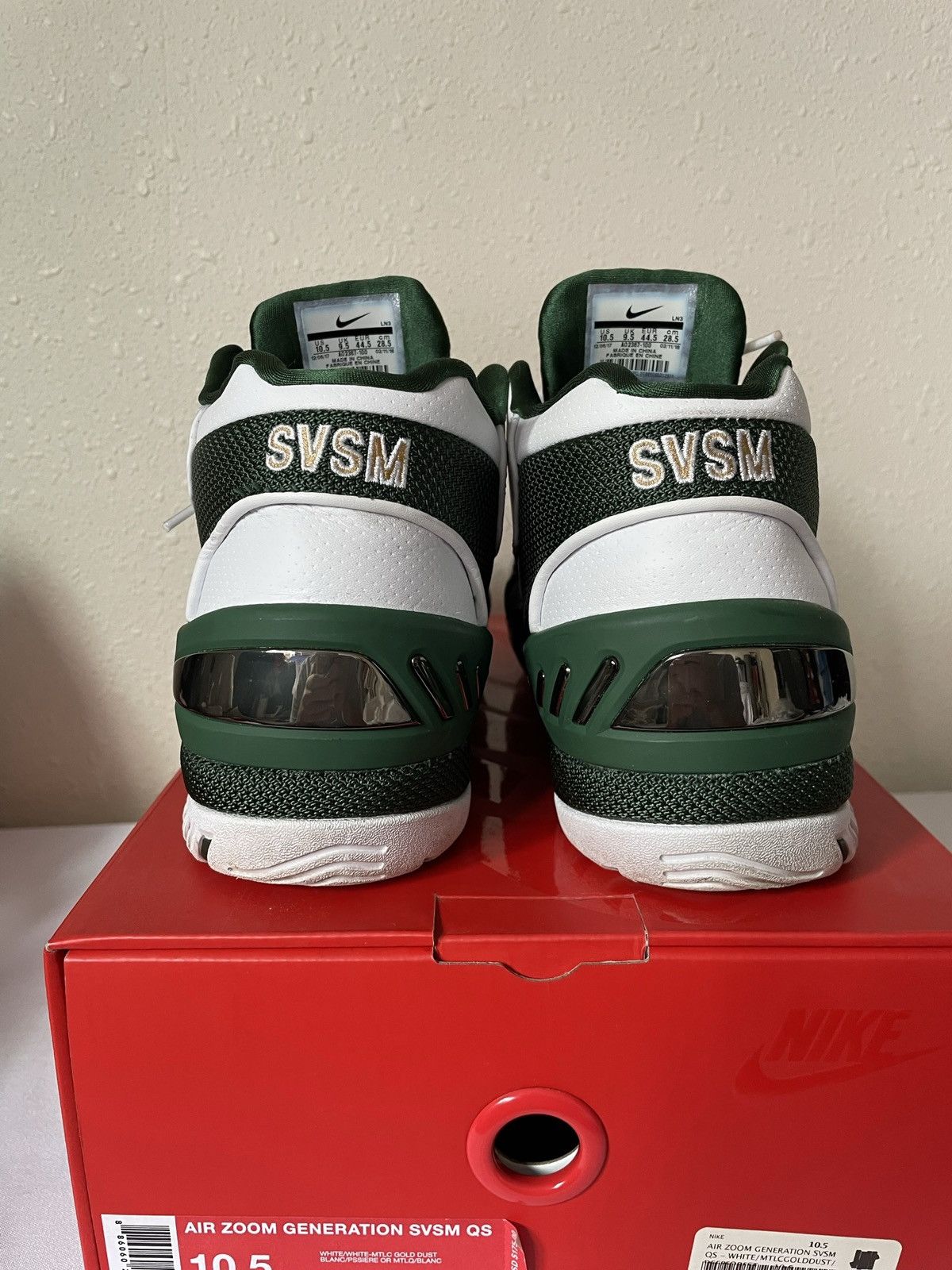 Nike Nike Air Zoom Generation Retro QS SVSM Lebron James 10.5 Size US 10.5 / EU 43-44 - 7 Thumbnail