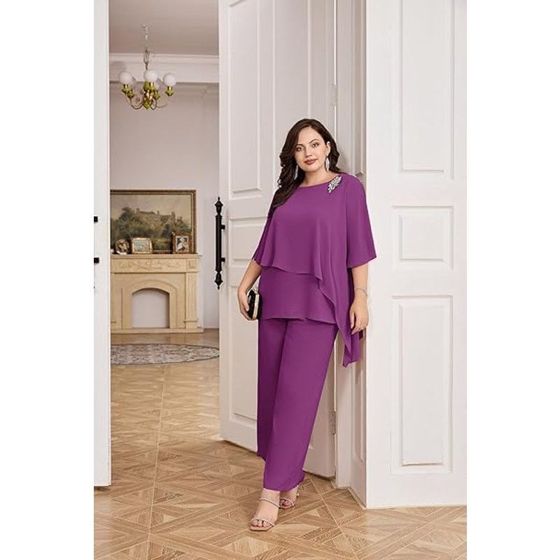 Other Hanna Nikole Mother of The Bride Dresses for Wedding Plus Size 24" / US 00 / IT 34 - 6 Thumbnail